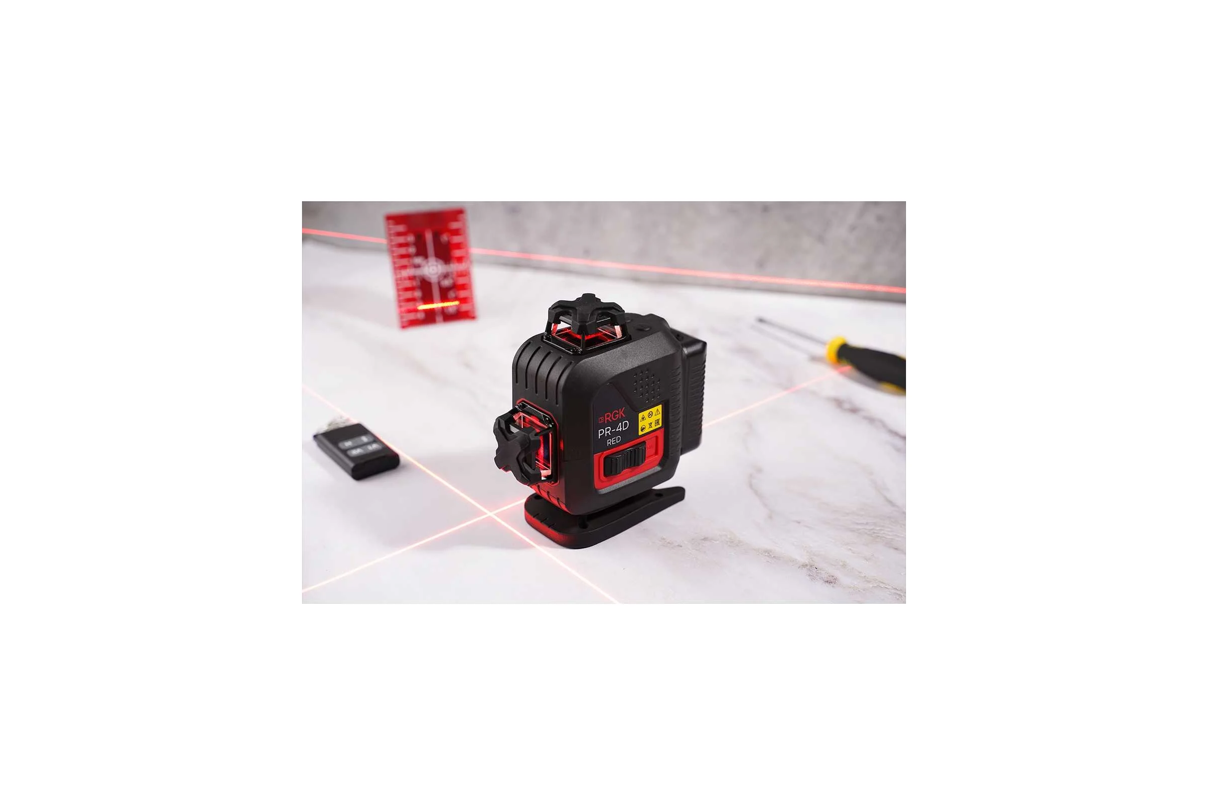 Лазерный уровень RGK pr-4d red 756822
