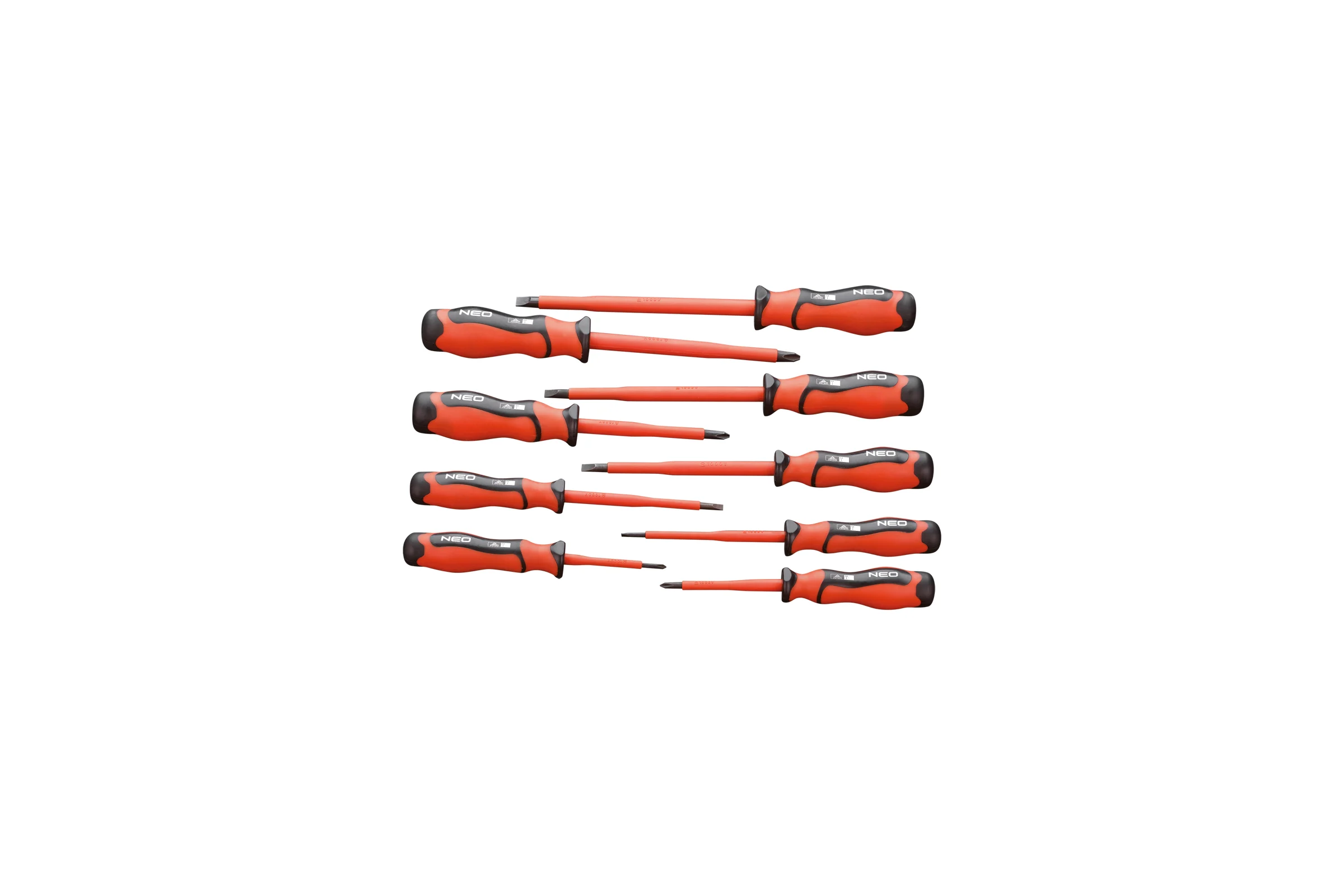Набор отверток NEO Tools 1000 В, 9 шт. 04-260
