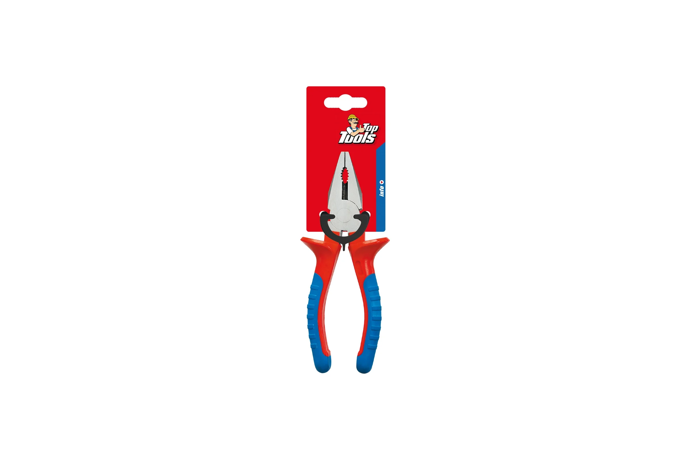 Комбинированные плоскогубцы 160 мм Top Tools 32D110