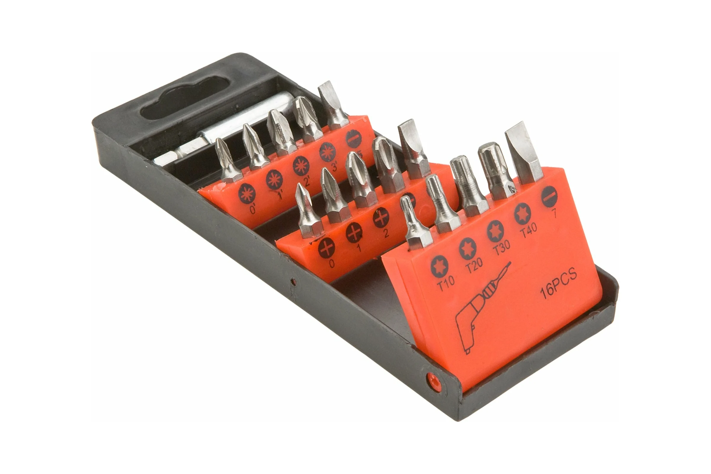 Набор насадок с держателем (16 шт.) Top Tools 39D383