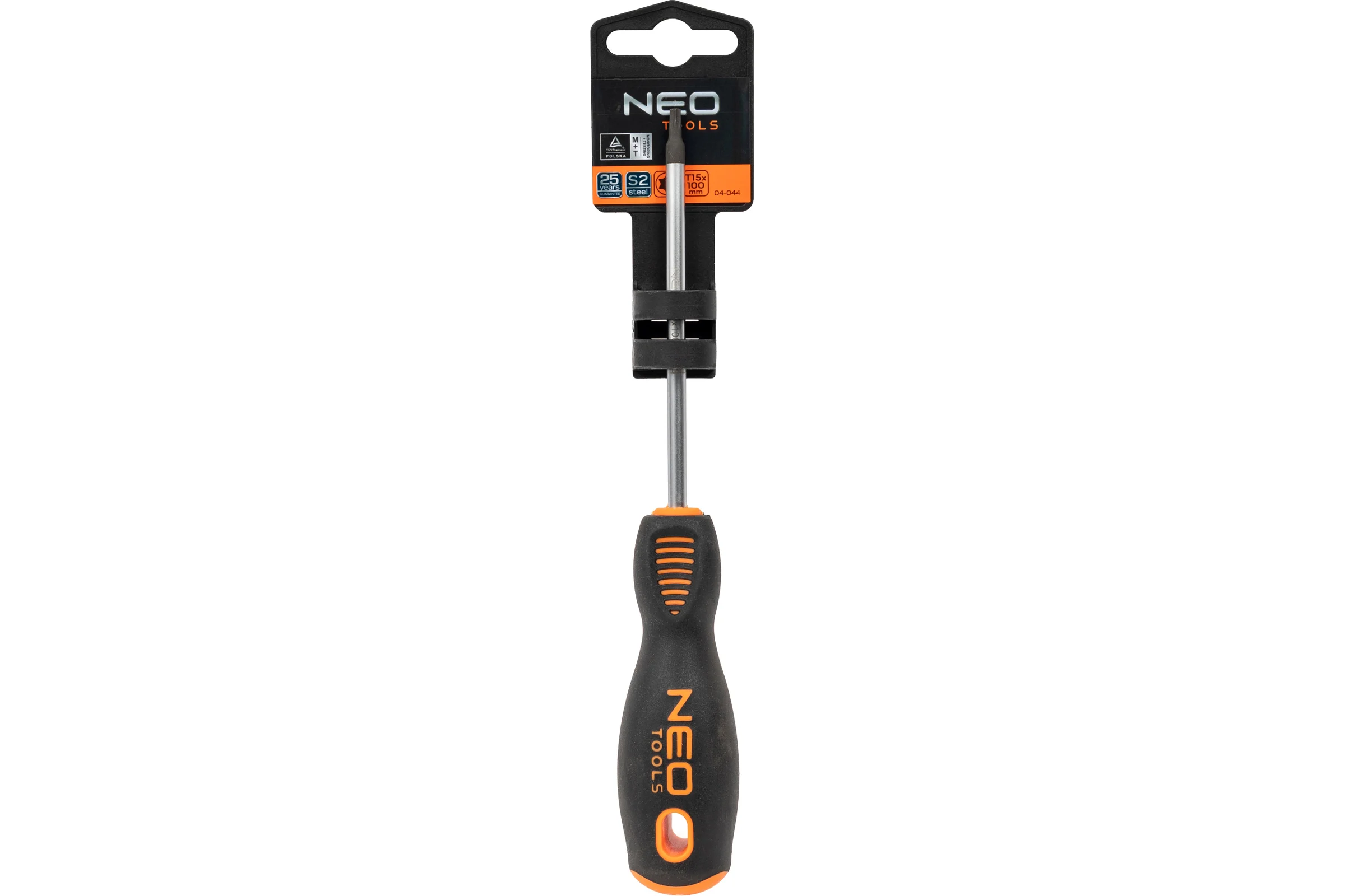 Отвертка NEO Tools Torx T15x100 мм 04-044