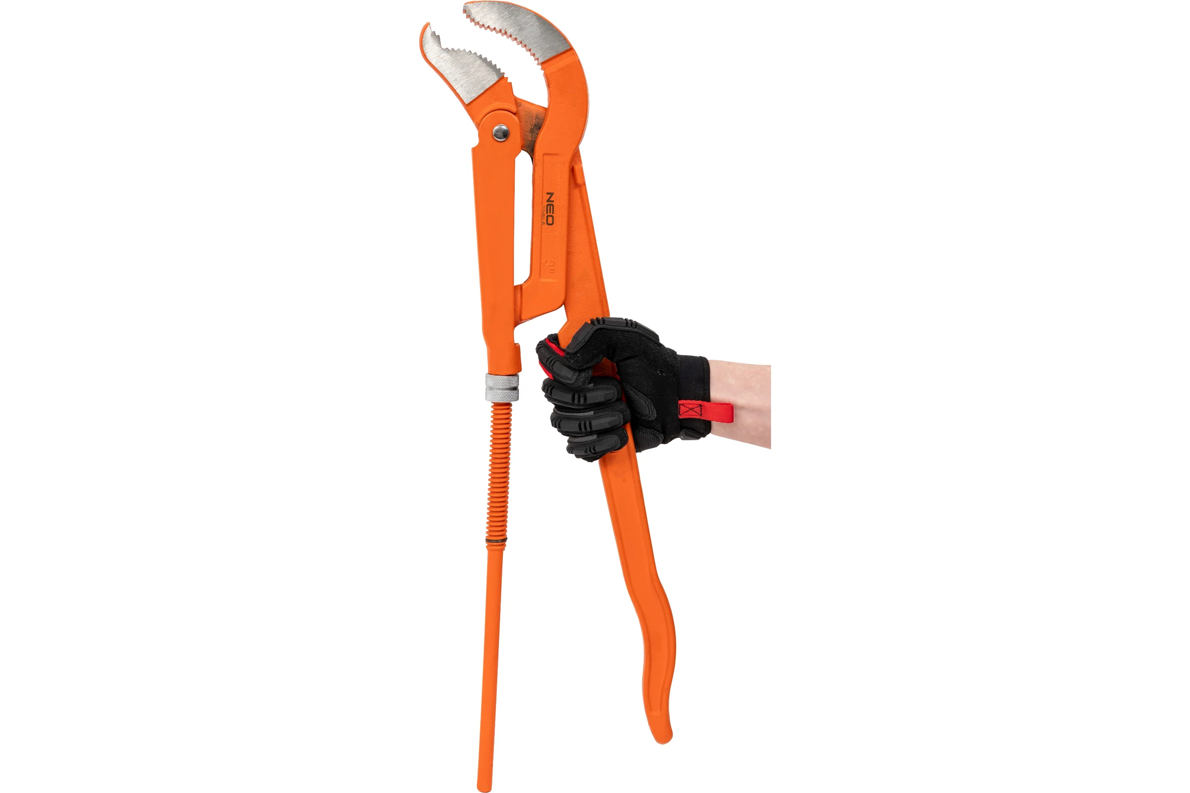 Трубный S-образный ключ (650 мм, 3") NEO Tools 02-124