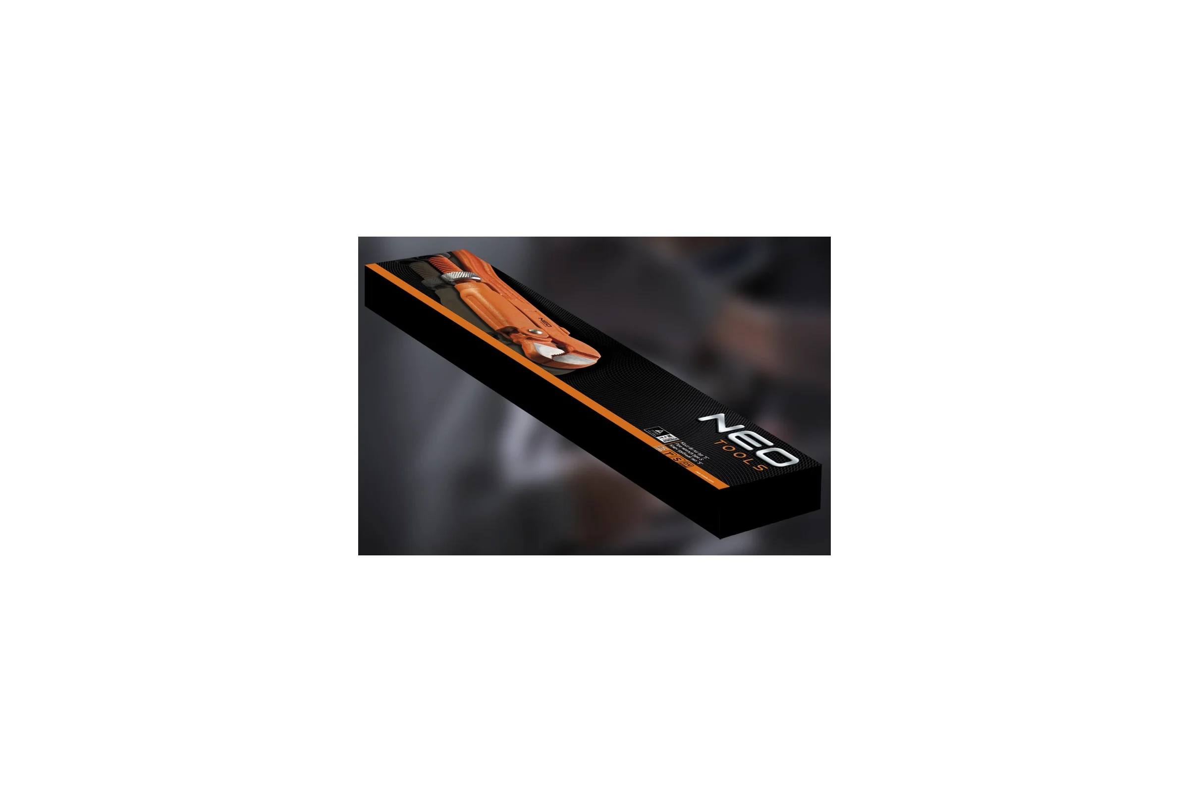 Трубный S-образный ключ (650 мм, 3") NEO Tools 02-124