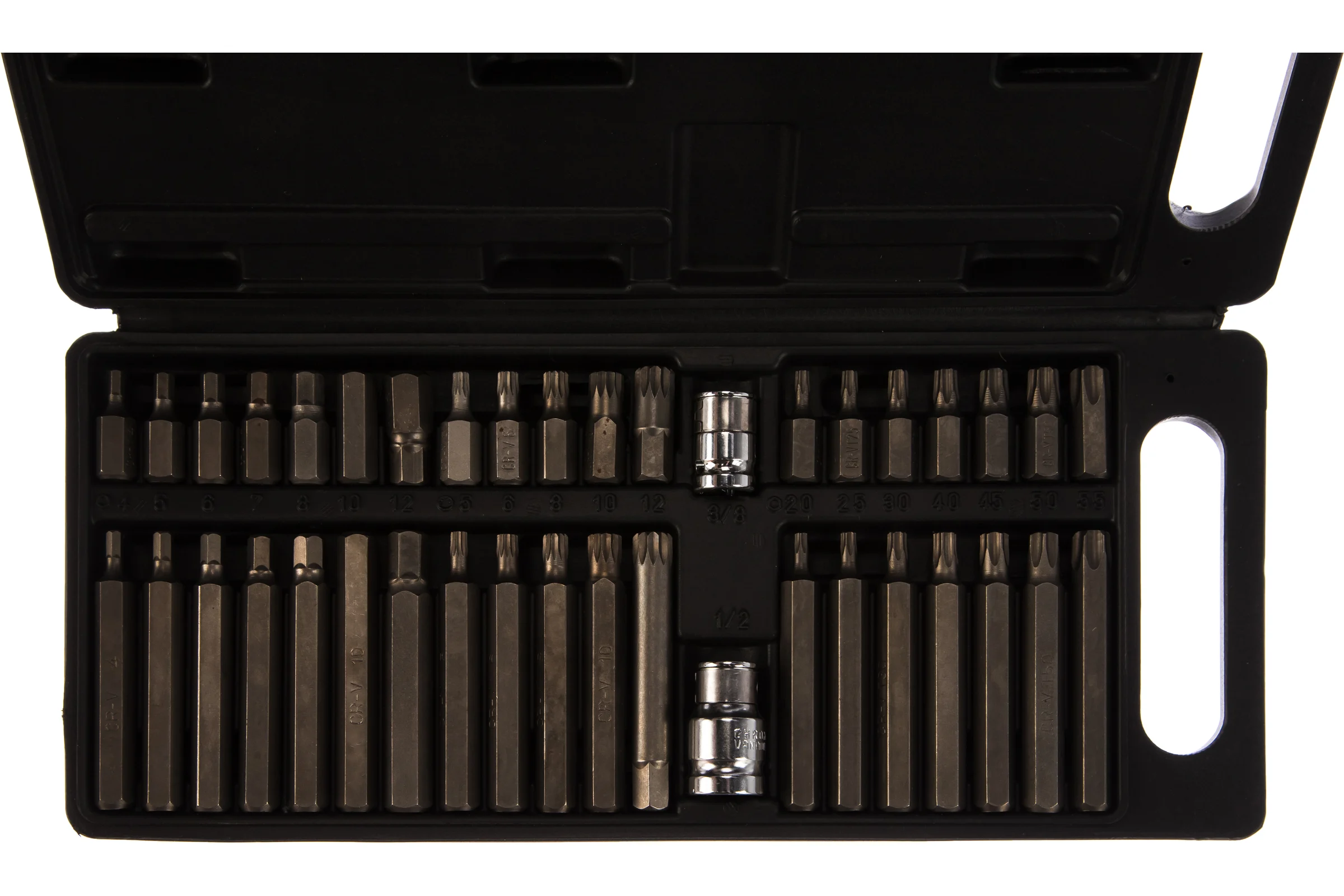 Набор шестигранных насадок Spline, Torx, 40 шт. Top Tools 39D377