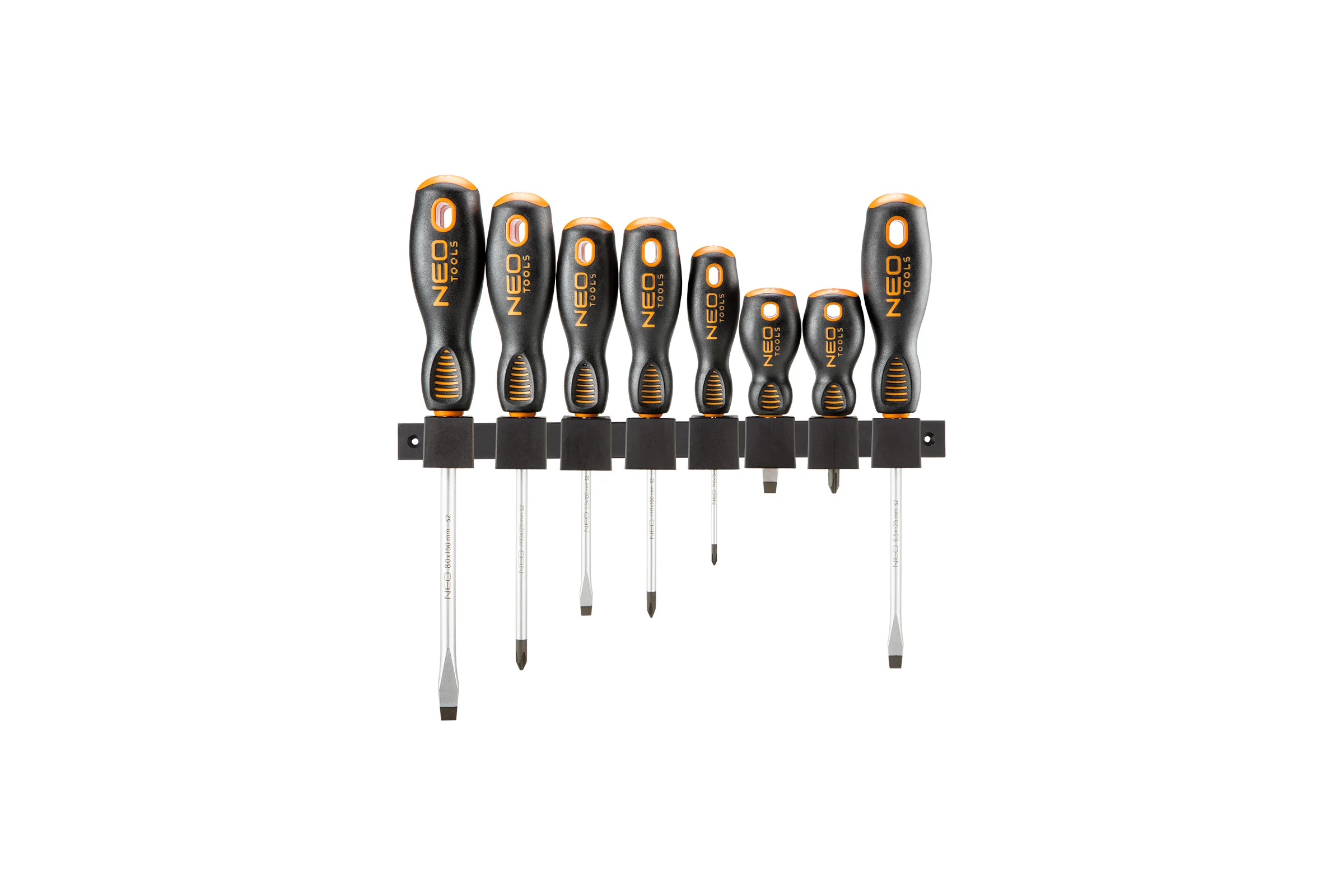 Набор отверток NEO Tools SL/PH 8 шт двухкомп рукоятка 04-207