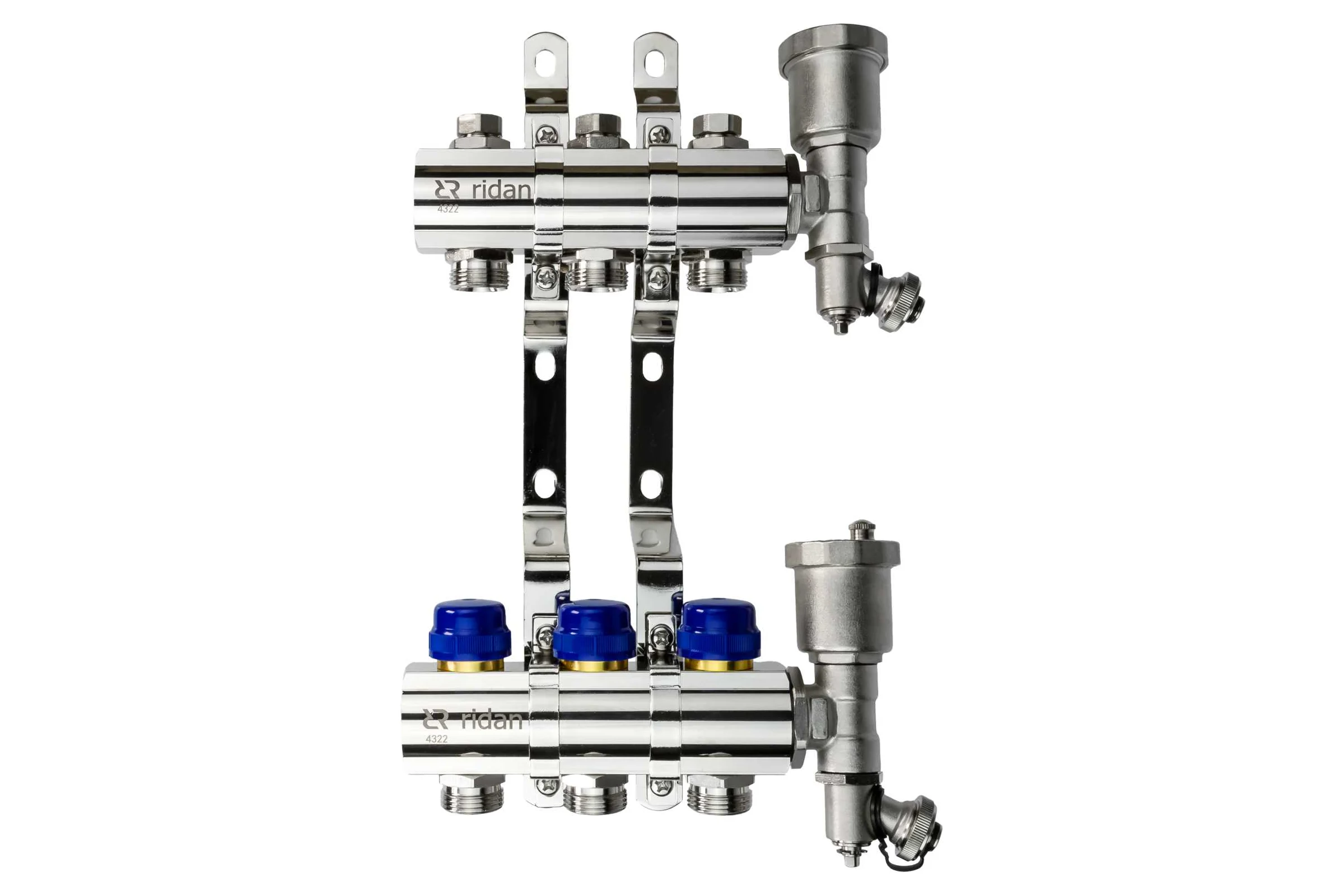 Коллектор+кронштейн+торцевая секция Ридан FHF-3R set 088U0703R