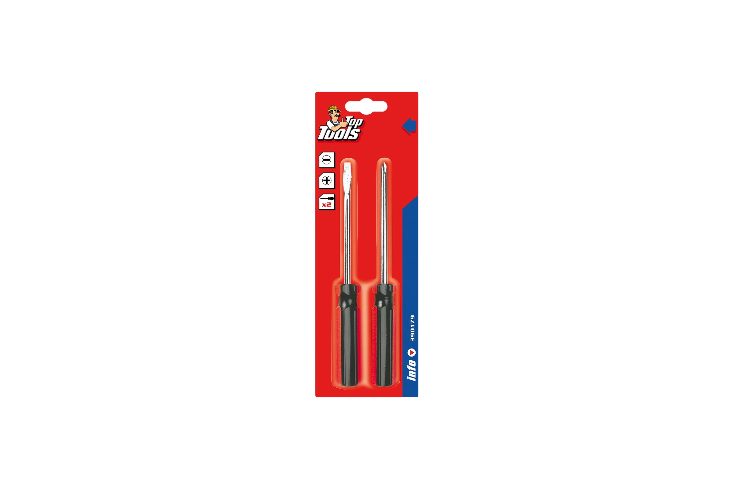Набор отверток Top Tools 2шт. 39D179