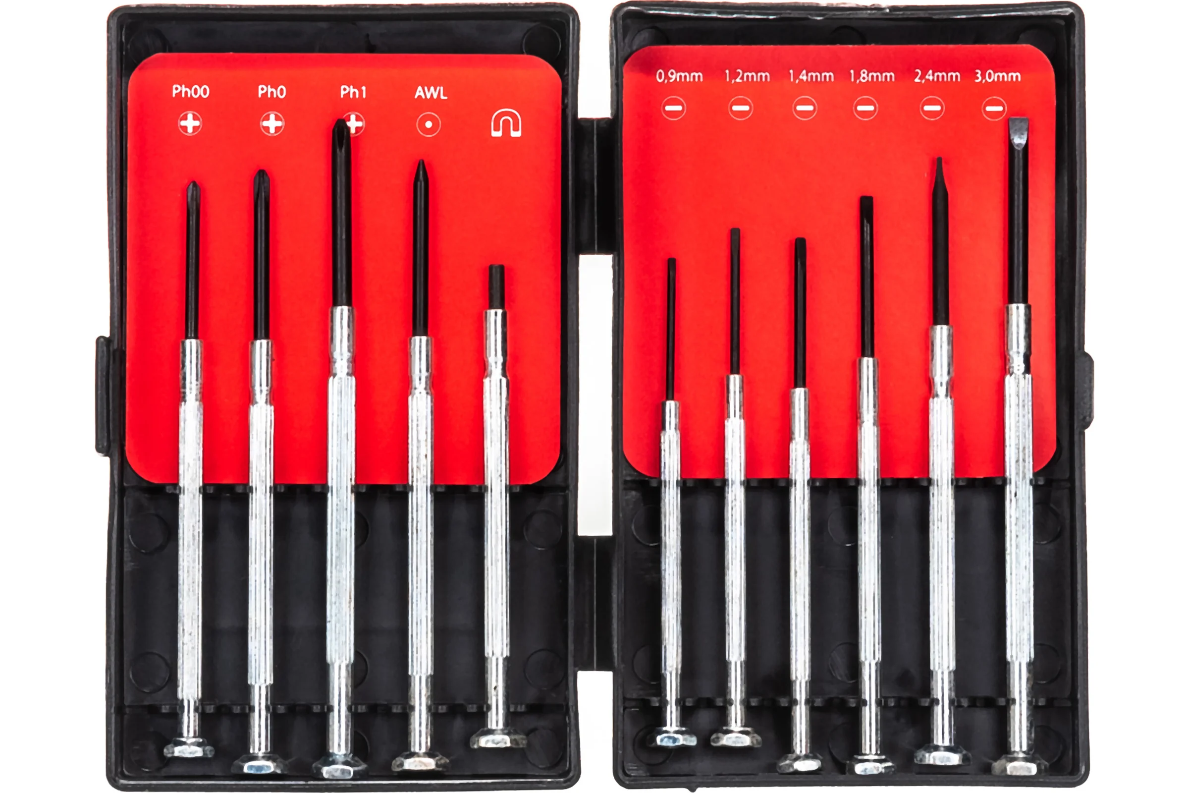 Набор прецизионных отверток Top Tools 11шт .39D194