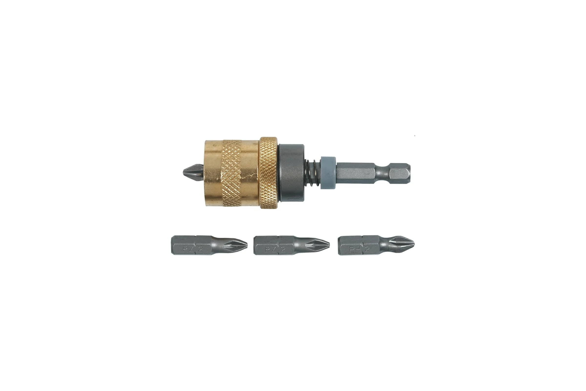 Держатель насадок (1/4", 65 мм, 4 биты в комплекте) TOPEX 39D340