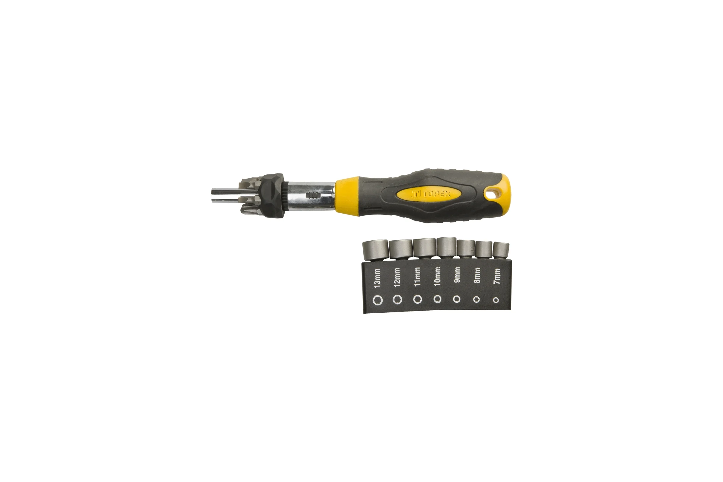 Отвертка с насадками TOPEX 14 шт. 39D523