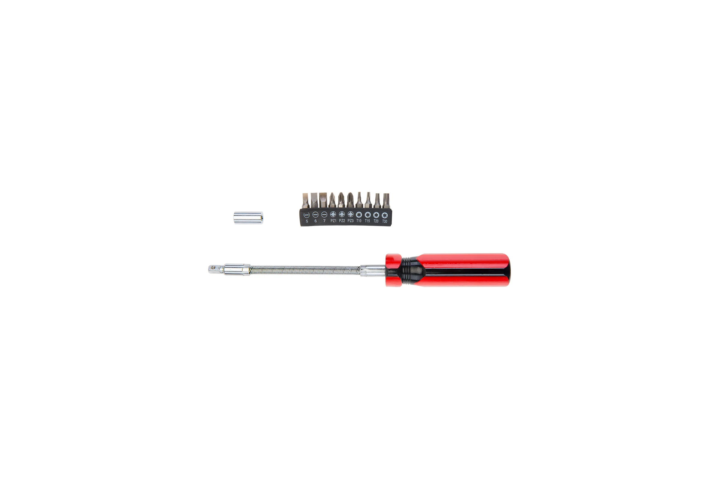 Отвертка с гибким стержнем Top Tools набор 12шт. 39D122