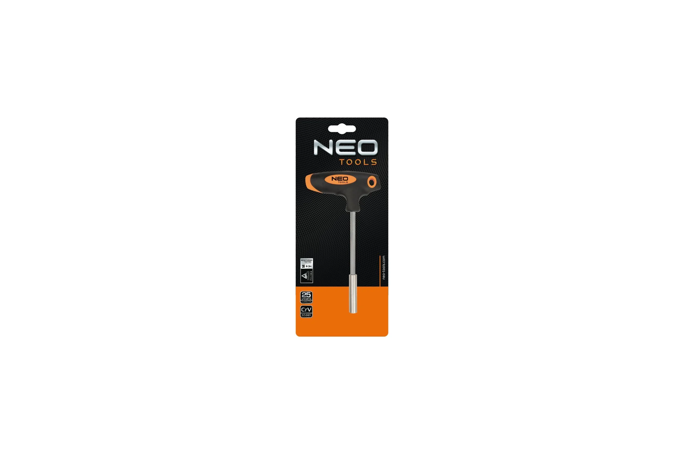 Держатель насадок типа Т,  1/4 дюйма, 175 мм NEO Tools 06-075