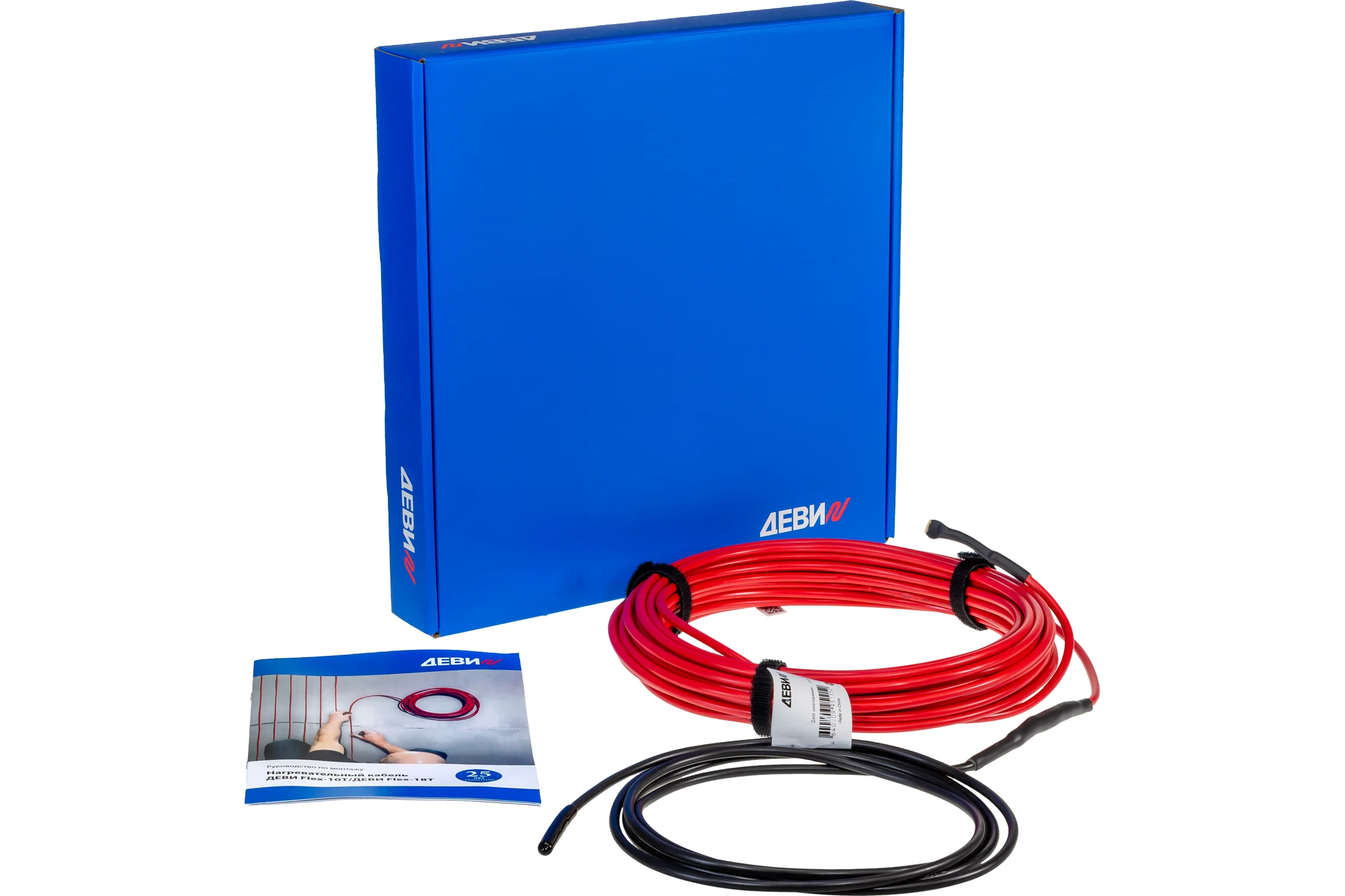 Нагревательный кабель ДЕВИ flex-18t 680 вт 230 в 37 м 140F1241R