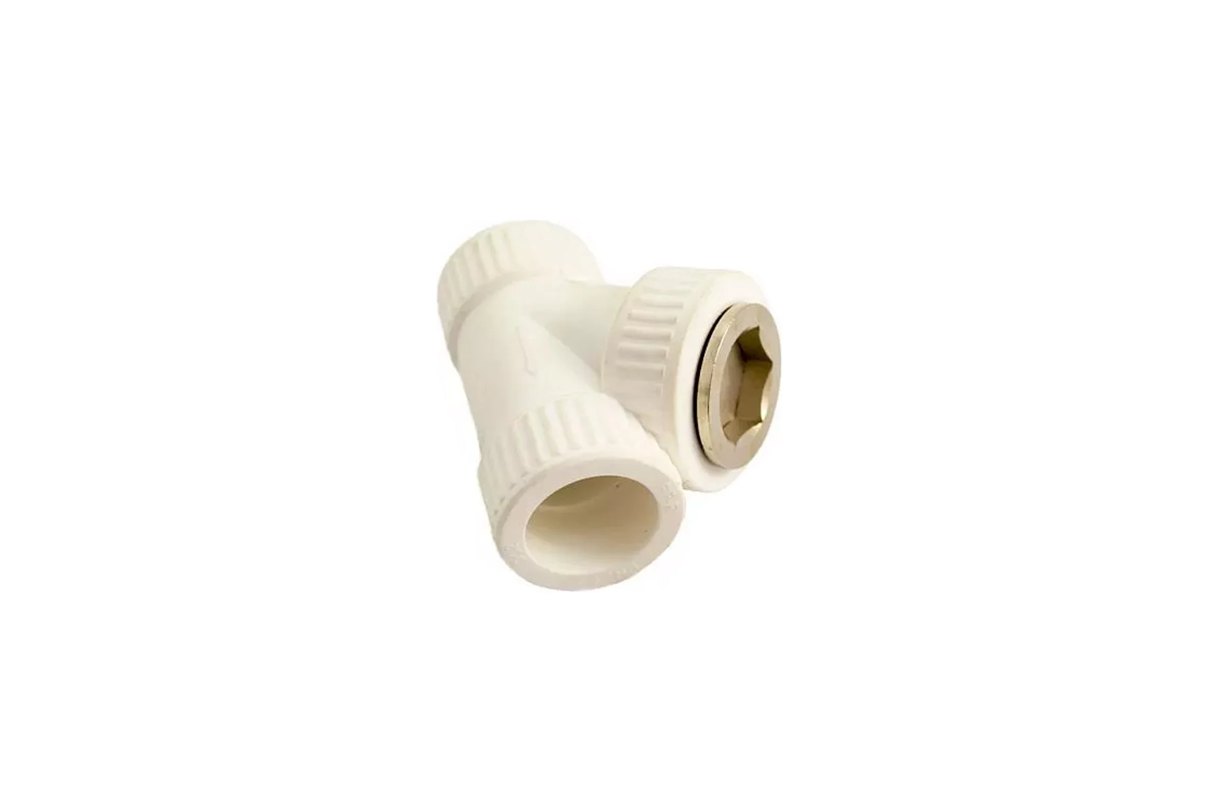 Клапан обратный пружинный MeerPlast ду32 ру25 из полипропилена pprc D100-02282