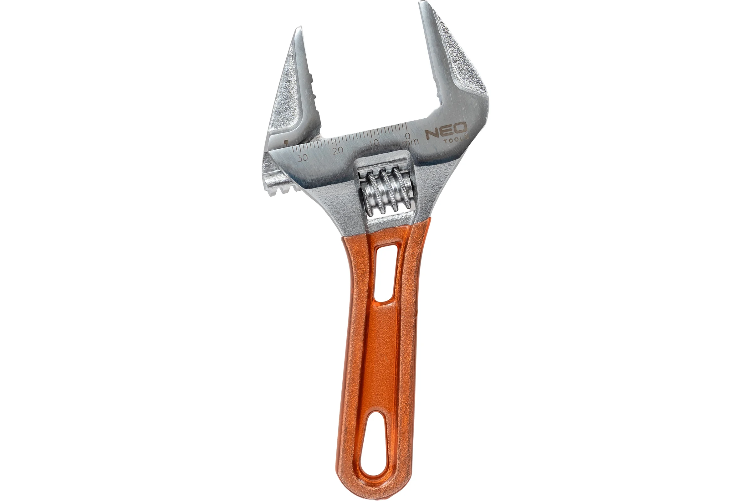 Разводной ключ короткий 139 мм, рабочий диапазон 0-32 мм NEO Tools 03-020