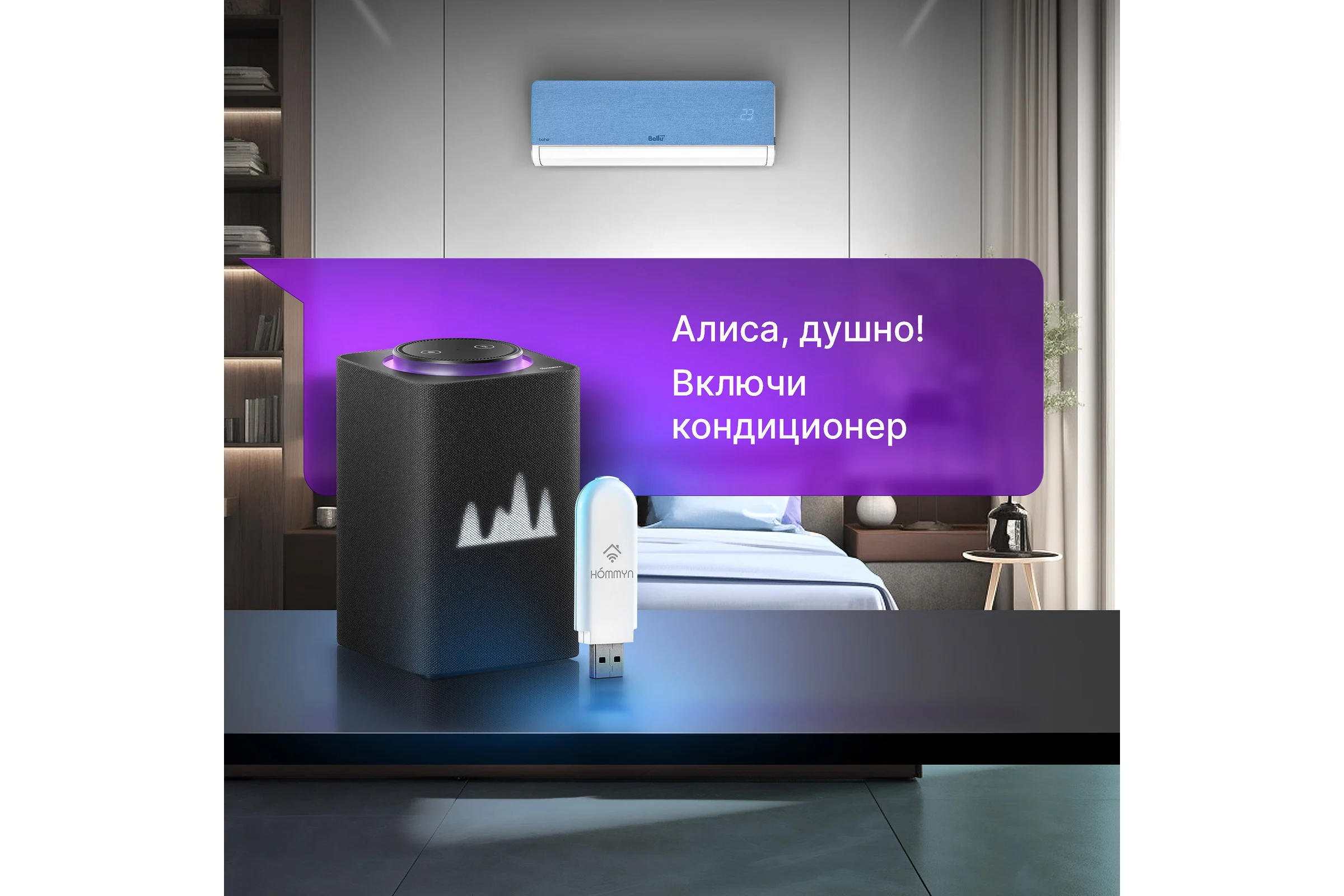Съемный управляющий модуль HOMMYN HDN/WFN-02-01  НС-1416708