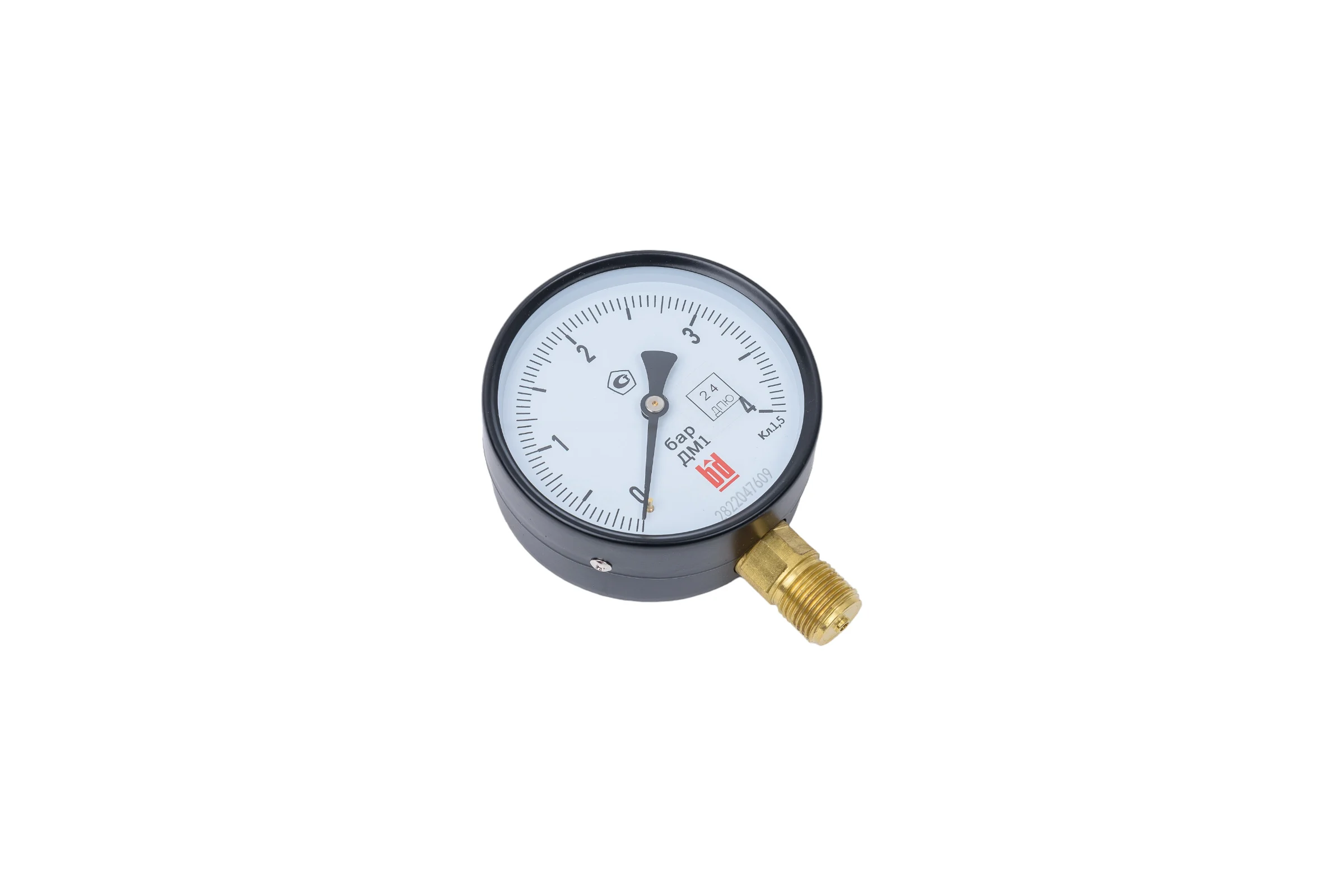 Манометр ДМ 1 Т2 100 Р (0-4) бар, кл.1.5, G1/2" BD 1151100017