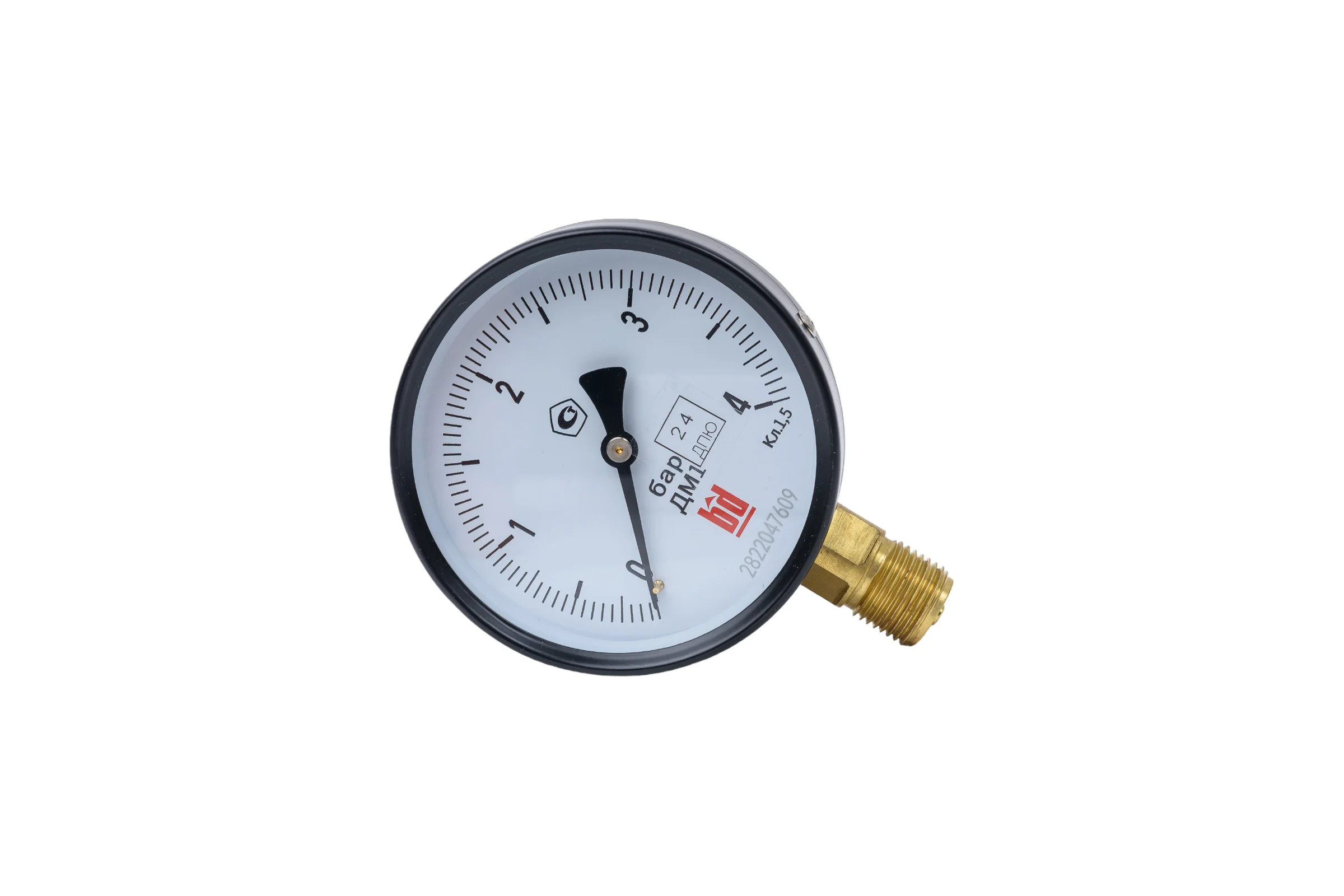 Манометр ДМ 1 Т2 100 Р (0-4) бар, кл.1.5, G1/2" BD 1151100017