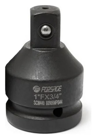 Адаптер ударный Forsage 1" F х3/4" M усиленный, сталь SCM440 F-80986MPB44(28177)