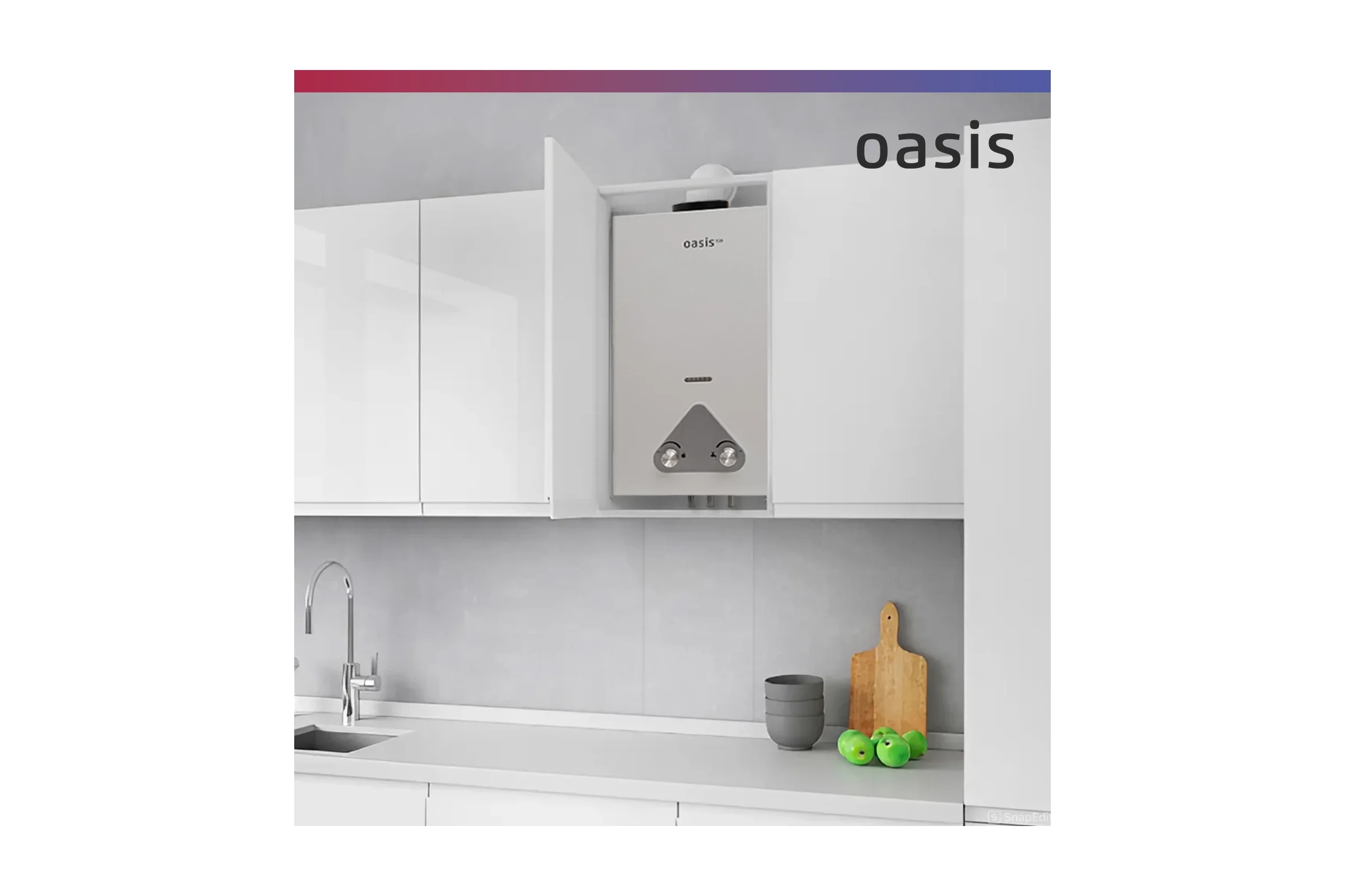 Газовый проточный водонагреватель OASIS Eco W-24 4670004375303