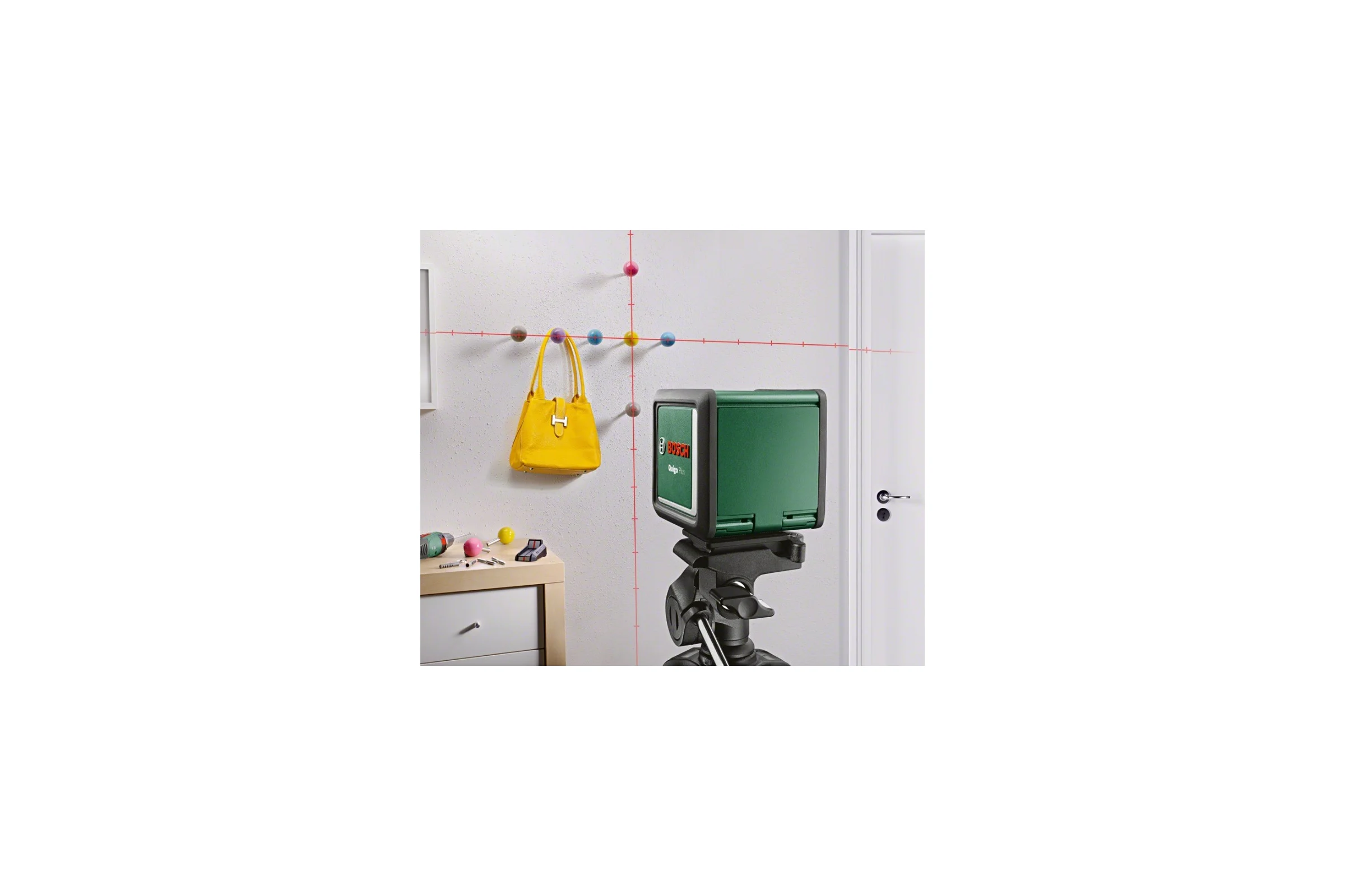 Лазерный нивелир Bosch Quigo III без держателя ММ2 0.603.663.522