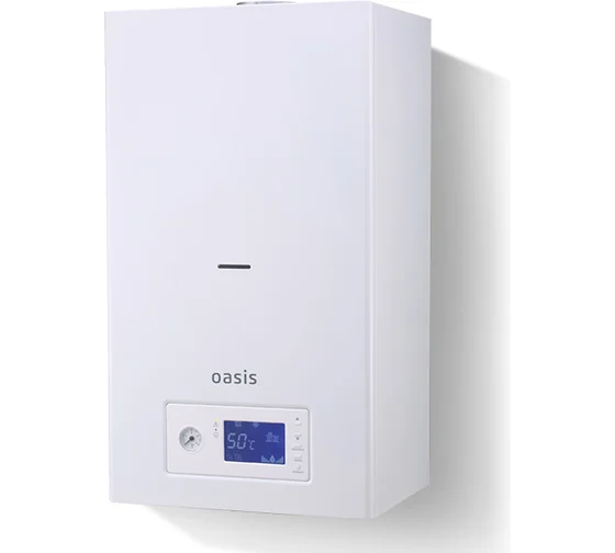 Газовый настенный котел Oasis RT-20 раздельный теплообменник 4640015383857