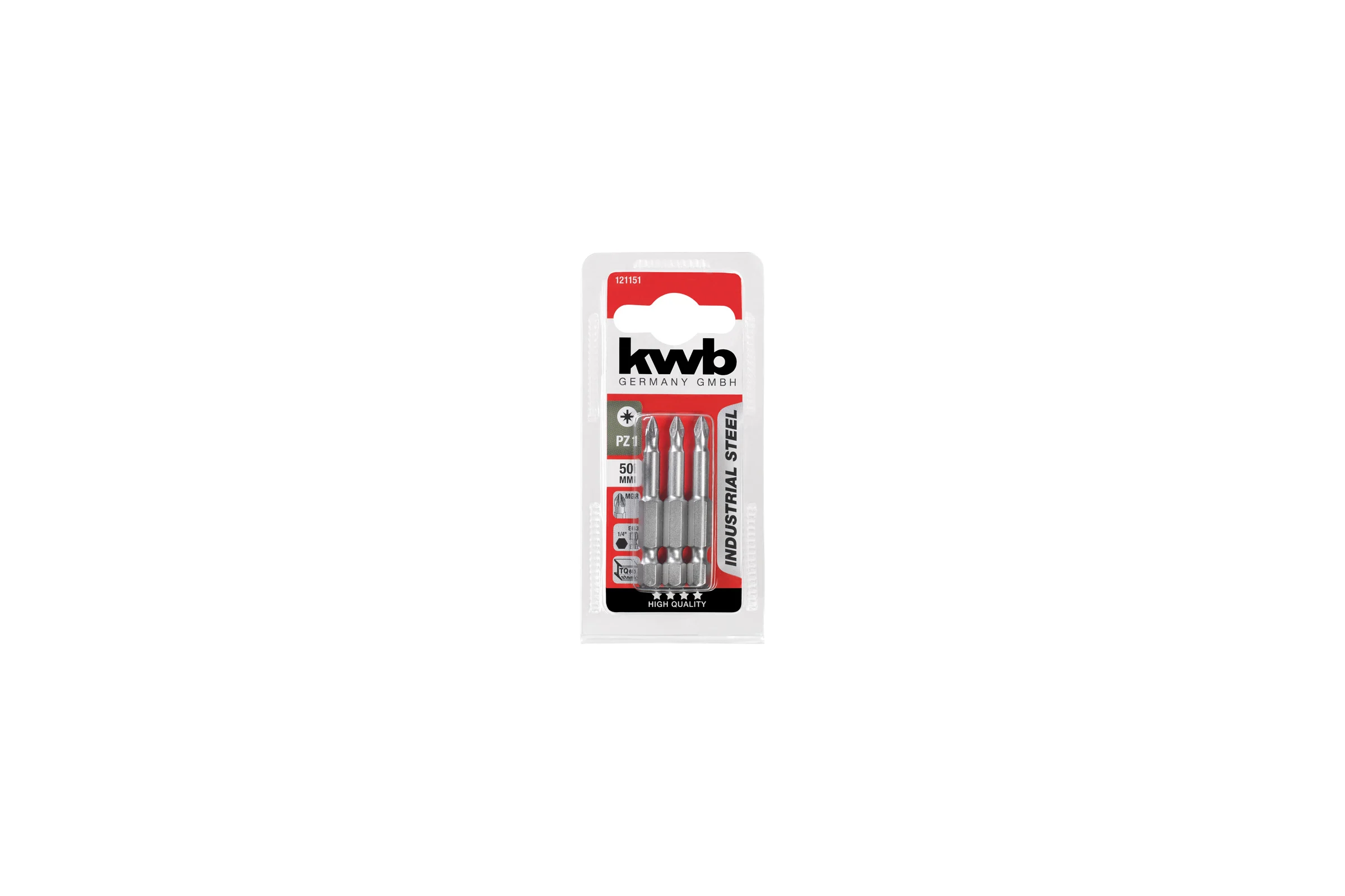 Бита PZ1 50 мм INDUSTRY 3 шт. KWB 121151