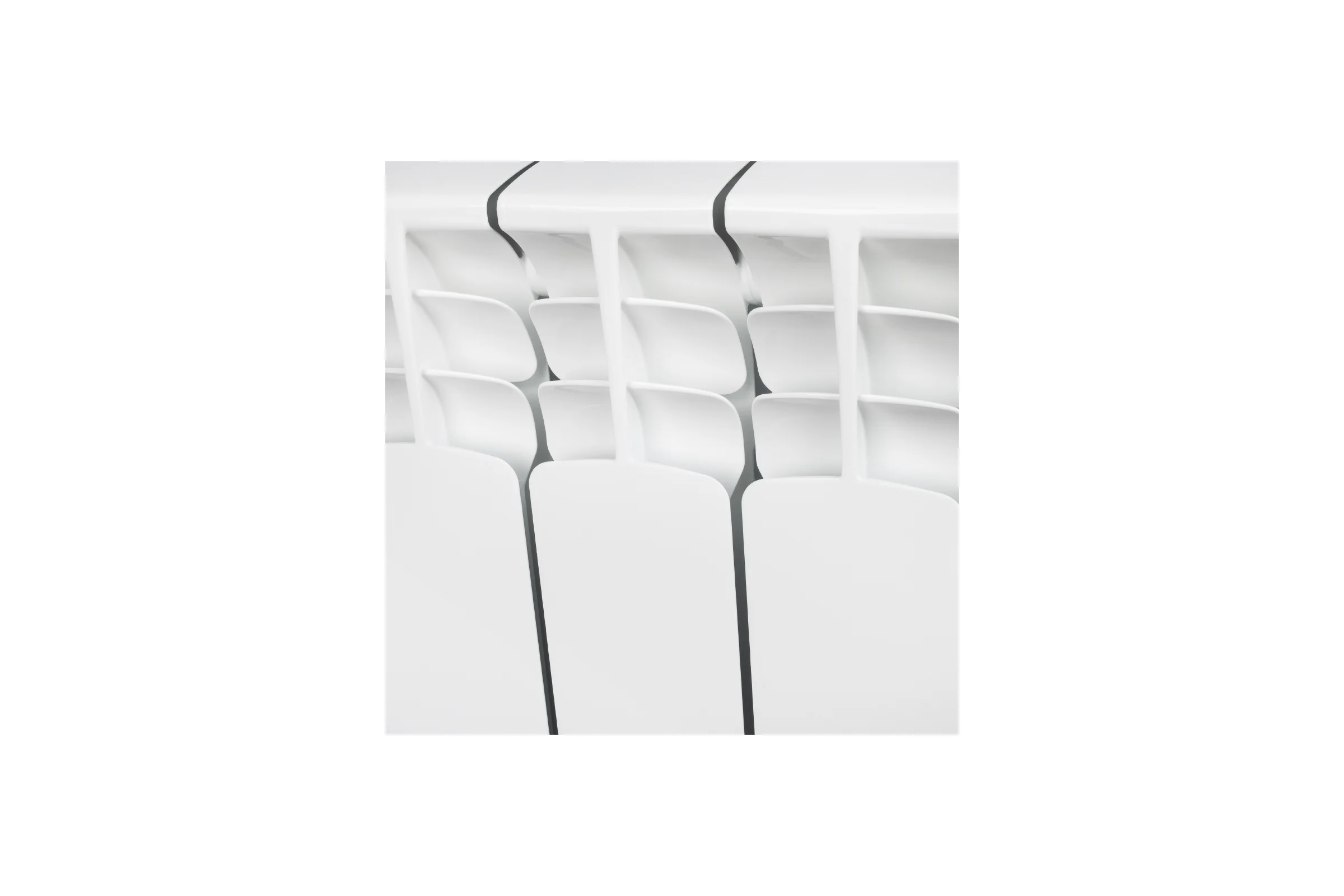 Биметаллический радиатор STOUT Space 500 10 секций боковое подключение SRB-0310-050010