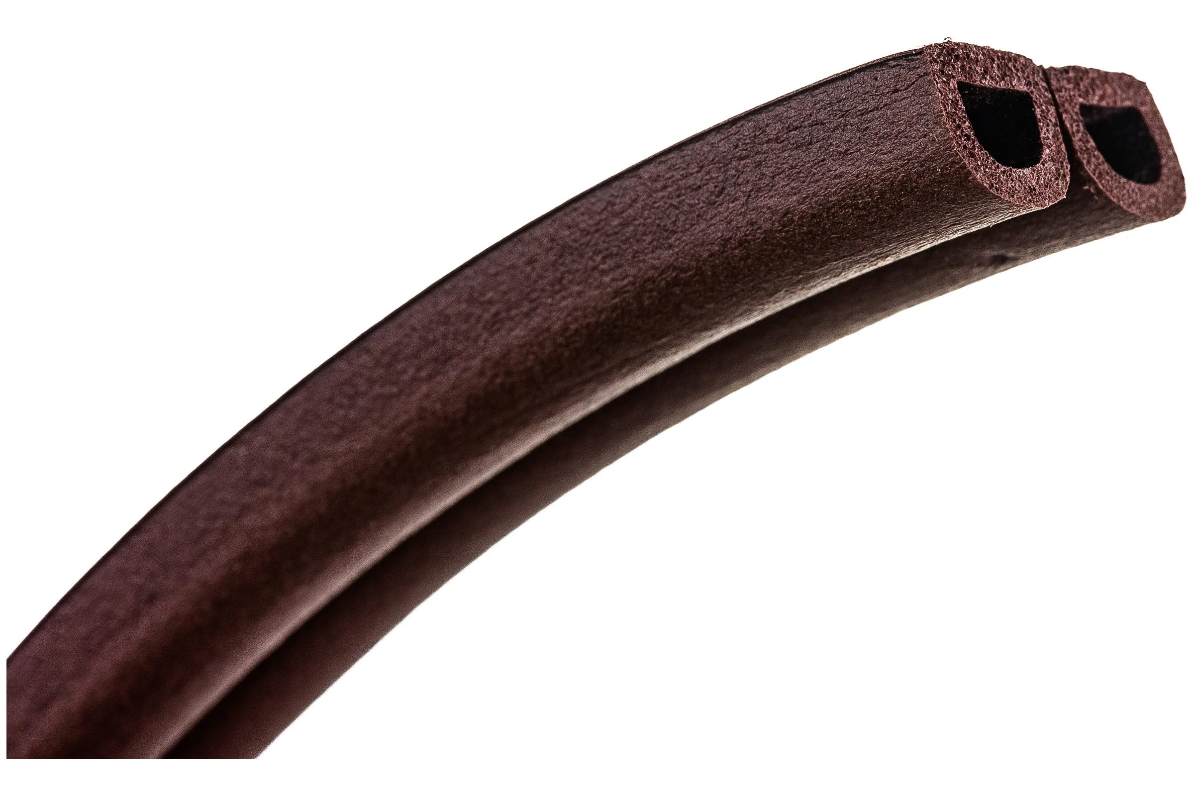 Уплотнитель (коричневый, D 9х8 мм, бухта 100 м) TECH-TOP 026-0002 53925