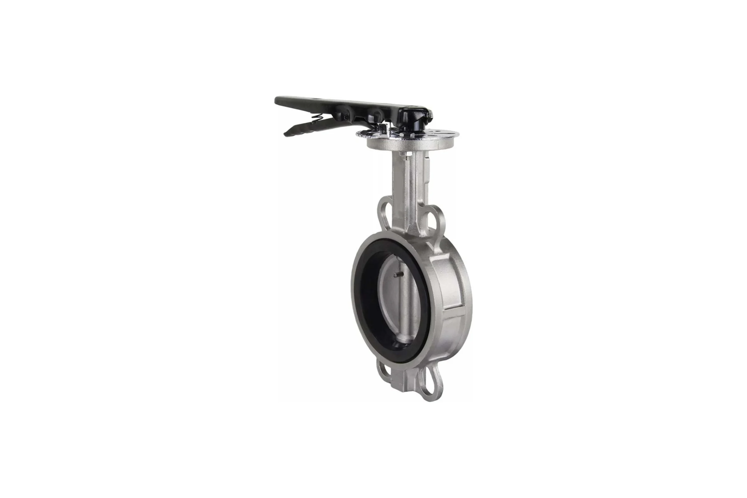 Дисковый поворотный затвор DN.ru 316L-316L-VITON Ду125 Ру16 с рукояткой D050-06561