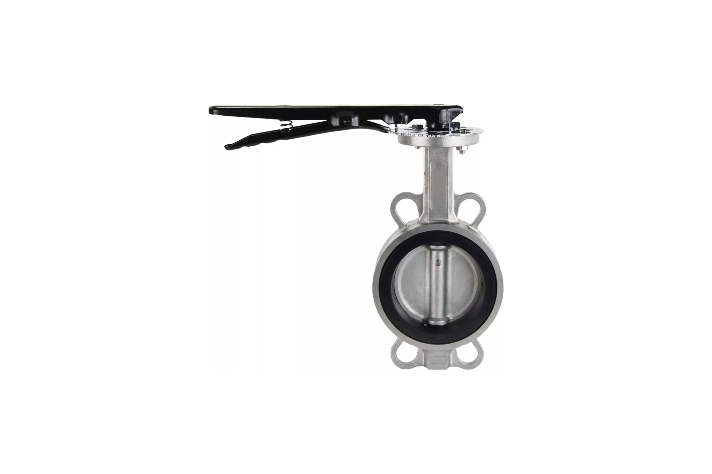 Дисковый поворотный затвор DN.ru 316L-316L-VITON Ду125 Ру16 с рукояткой D050-06561
