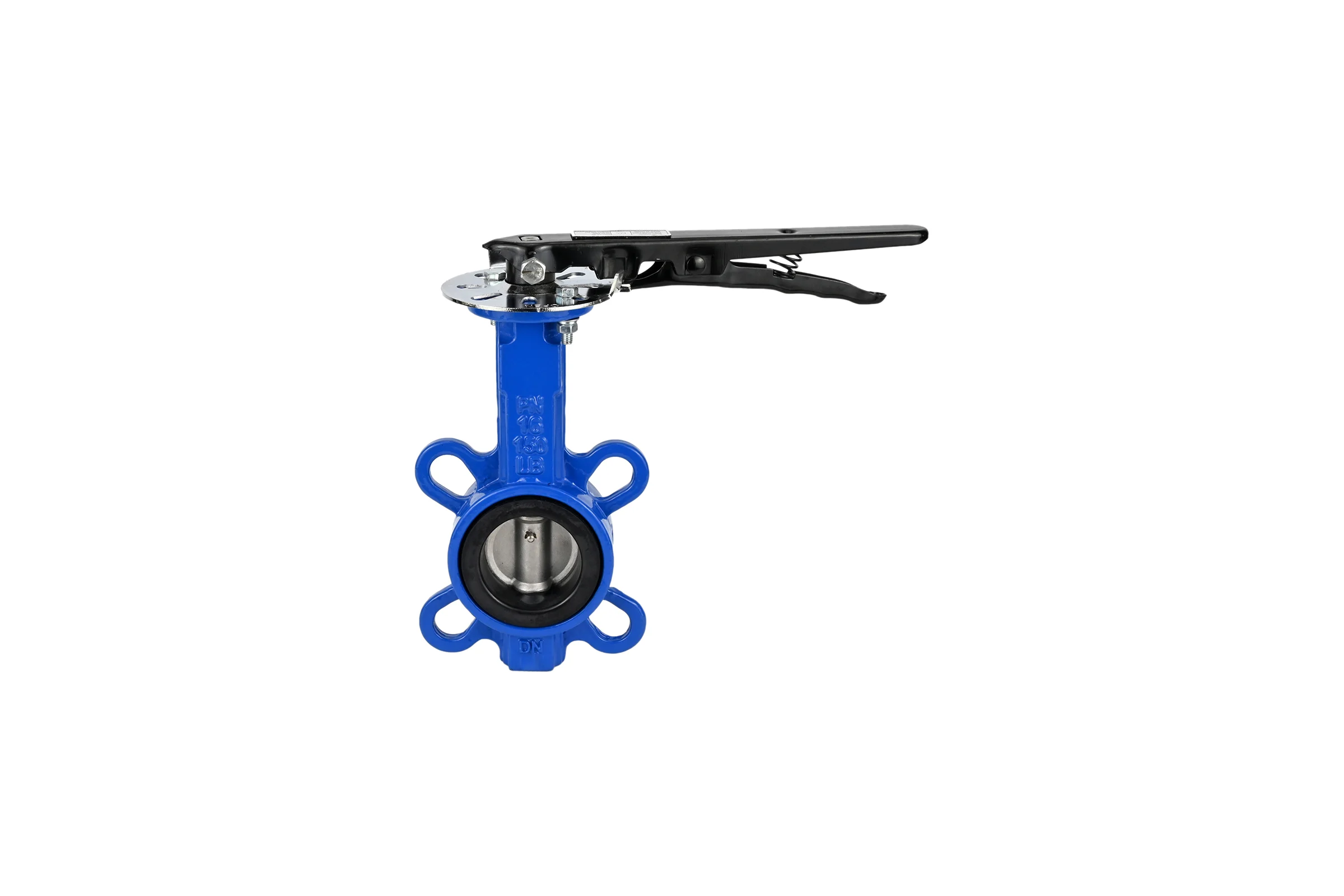 Дисковый поворотный затвор DN.ru GG25-316L-NBR Ду80 Ру16 с рукояткой D050-08978