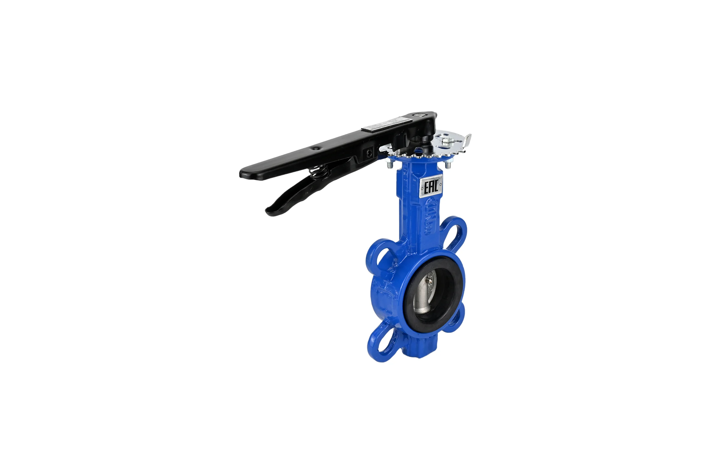 Дисковый поворотный затвор DN.ru GG25-316L-NBR Ду80 Ру16 с рукояткой D050-08978