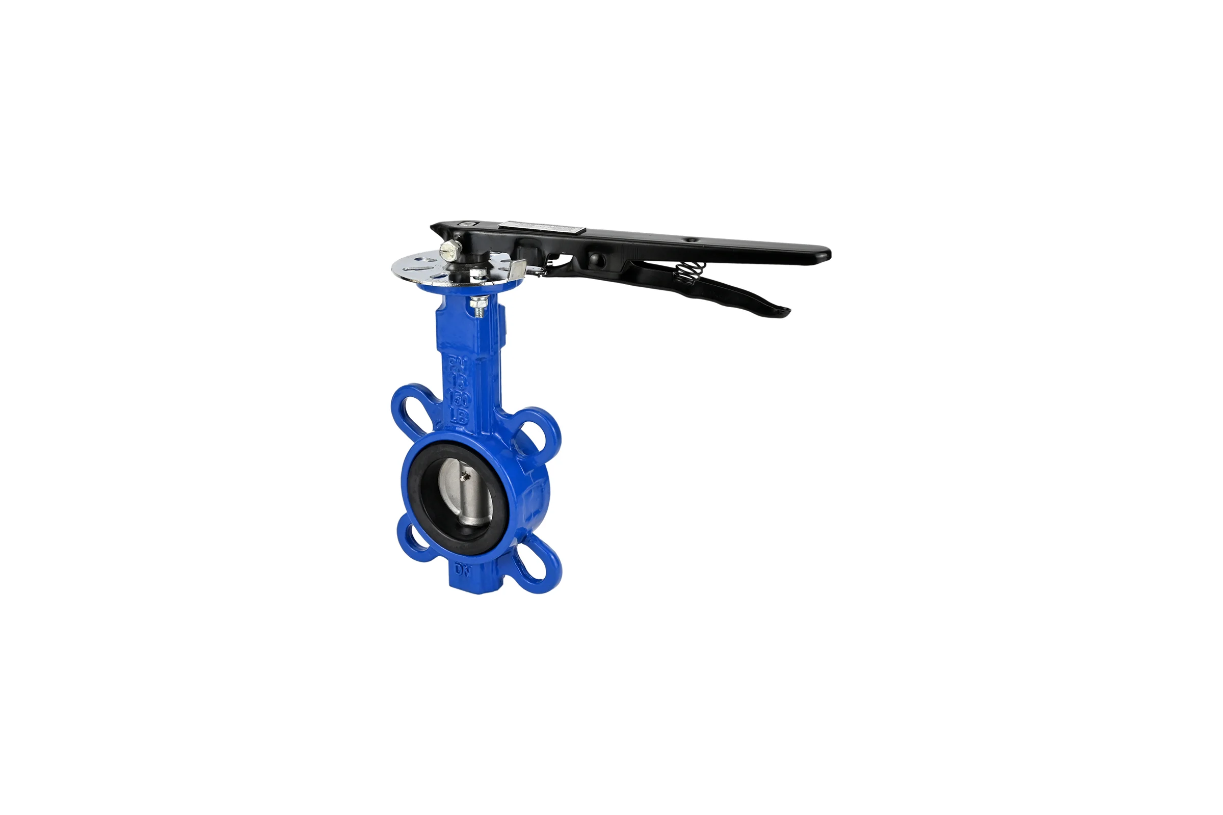Дисковый поворотный затвор DN.ru GG25-316L-NBR Ду150 Ру16 с рукояткой D050-08981