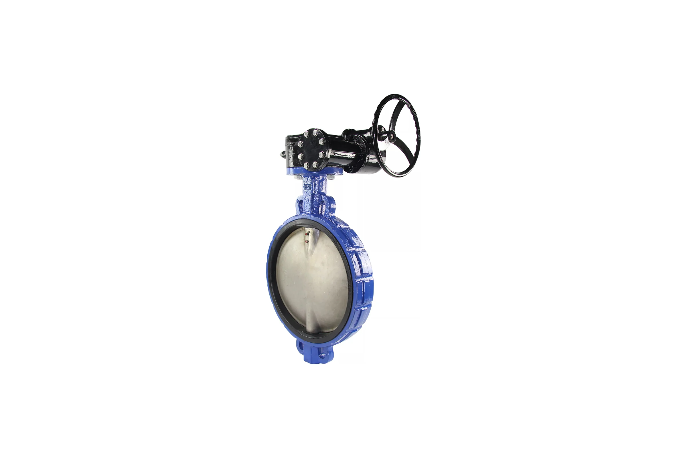 Затвор дисковый поворотный DN.ru WCB-316L-EPDM Ду400 Ру16 с редуктором D050-02040