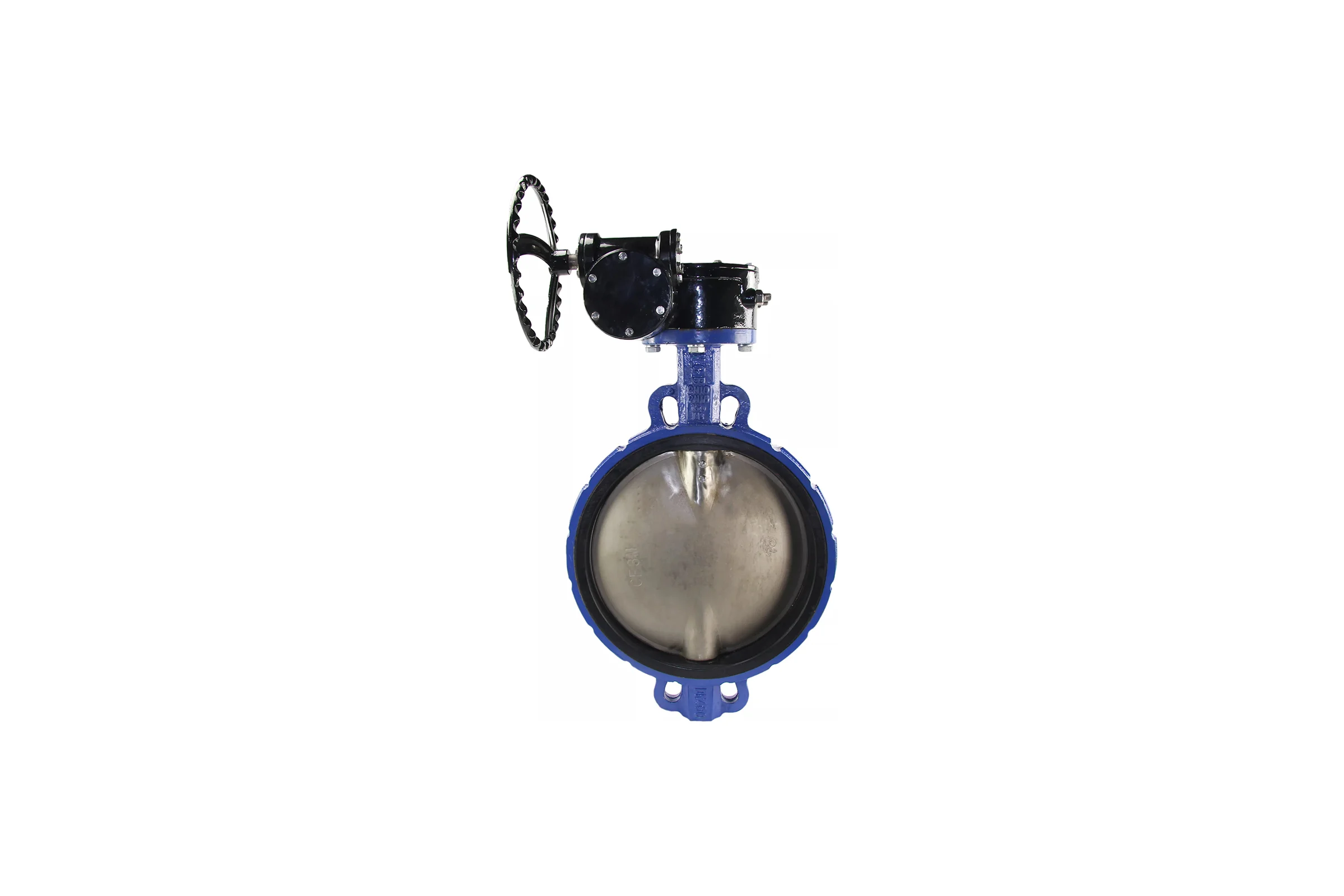 Затвор дисковый поворотный DN.ru WCB-316L-EPDM Ду400 Ру16 с редуктором D050-02040