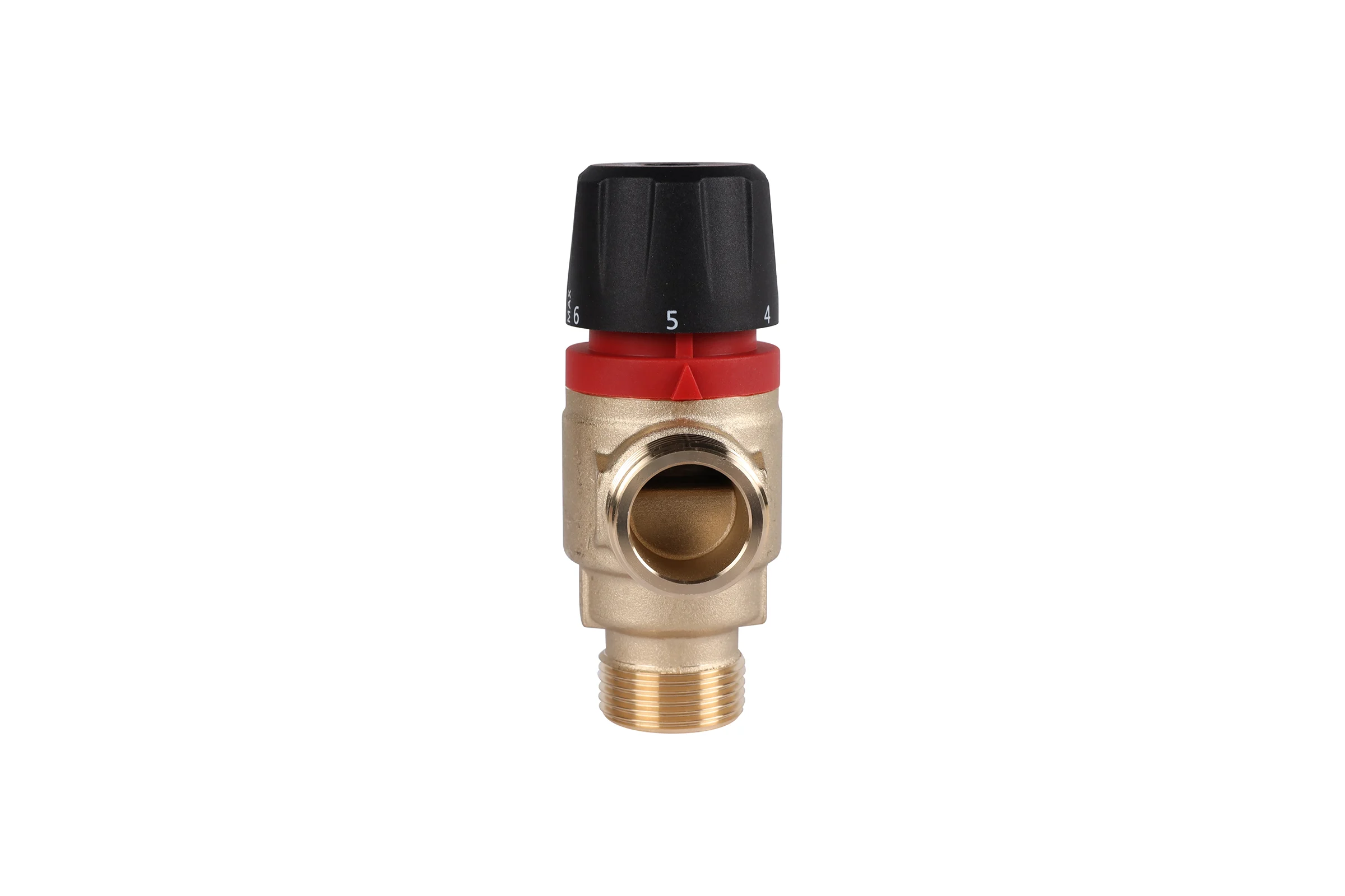 Термостатический смесительный клапан для систем отопления и гвс ROMMER 3/4" нр 35-60с kv 1,6 (боковое смешивание) RG0092NU9FV193