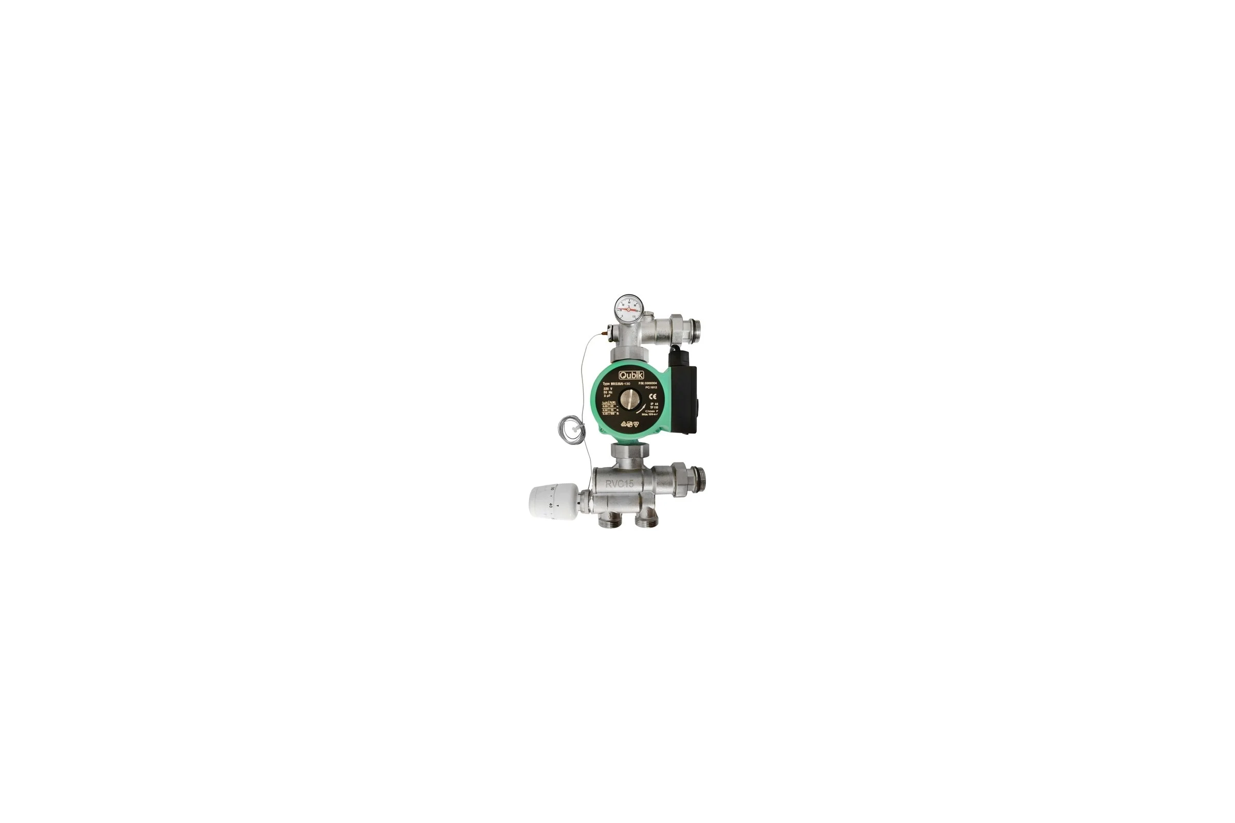Насосно-смесительный узел для теплого пола Rvc ТП COMPACT КОМПЛЕКТ №2 (5-90 м2) 13357