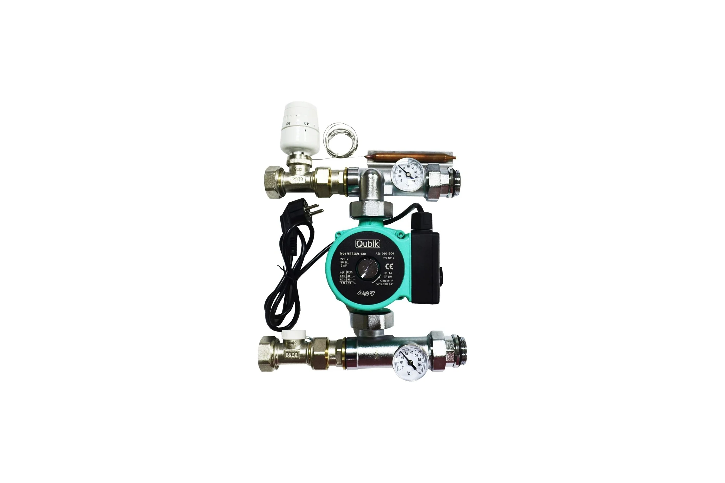Насосно-смесительный узел для теплого пола Rvc ТП ENERGY КОМПЛЕКТ №2 V2 (5-90 м2) 27066