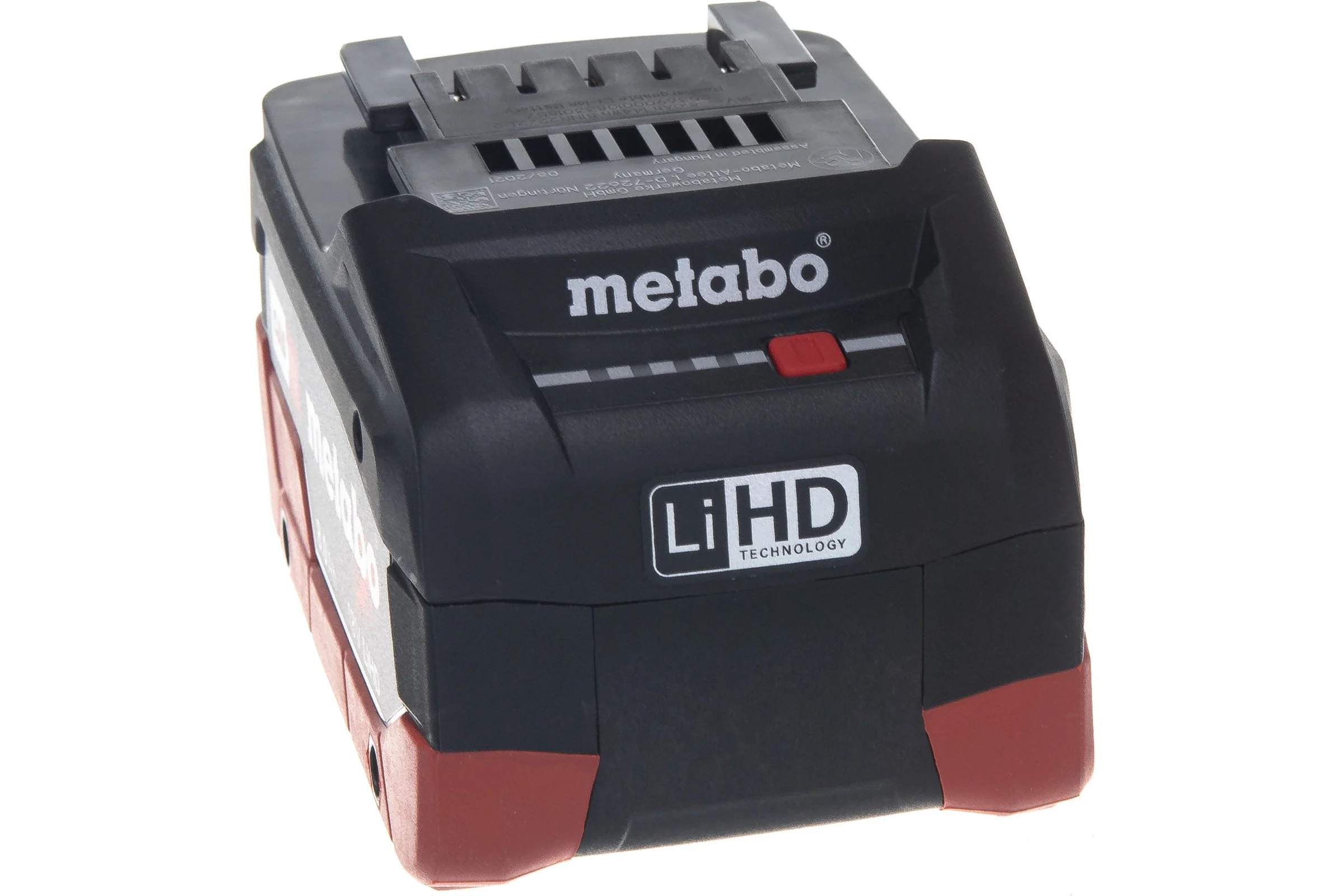 Аккумулятор LiHD 18 В, 8.0 А*ч Metabo 625369000