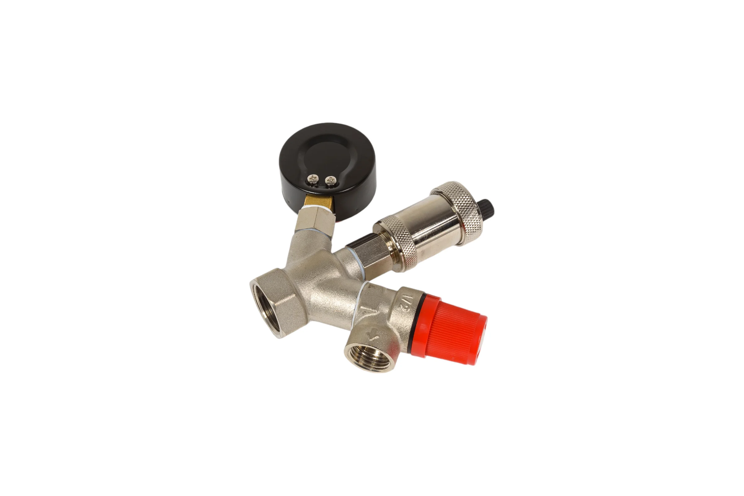 Группа безопасности Rvc COMPACT 3/4 (клапан 1,5 Bar) никелированная 13621