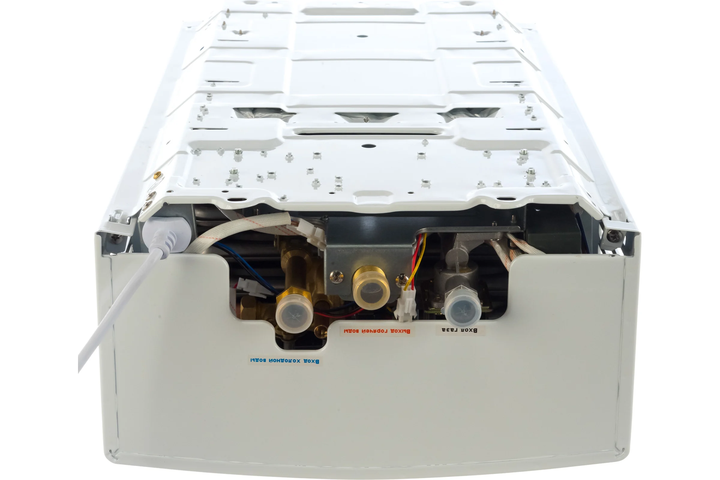 Газовый проточный водонагреватель WERTRUS 10LT white W2016