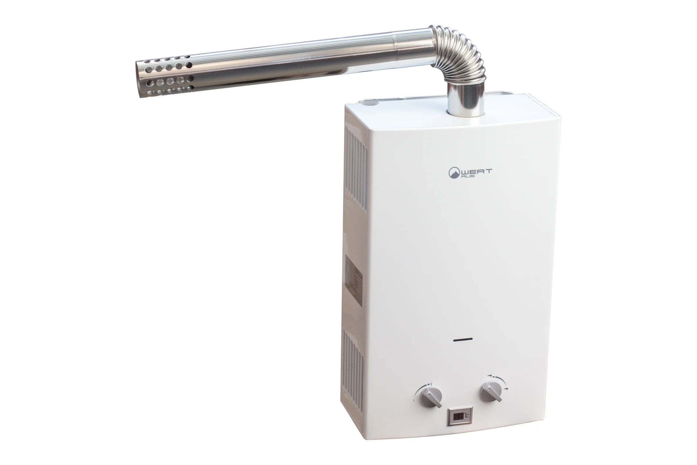 Газовый проточный водонагреватель WERTRUS 10LT white W2016