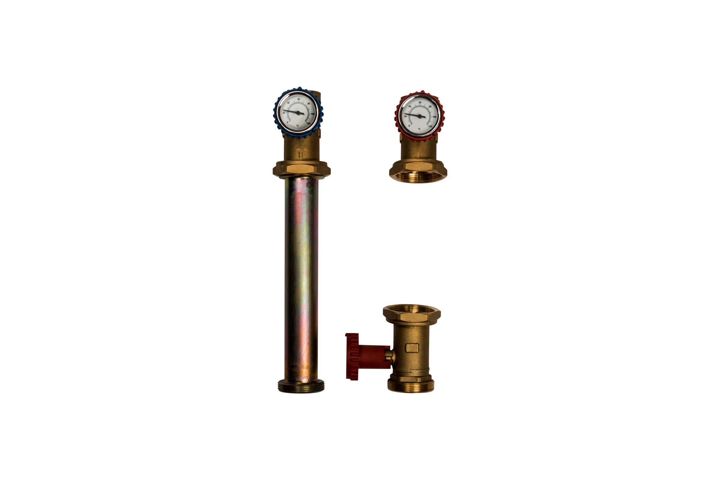 Насосная группа с прямым контуром (1 1/4", без насоса в теплоизоляции, DN 32) STOUT SDG-0001-003201
