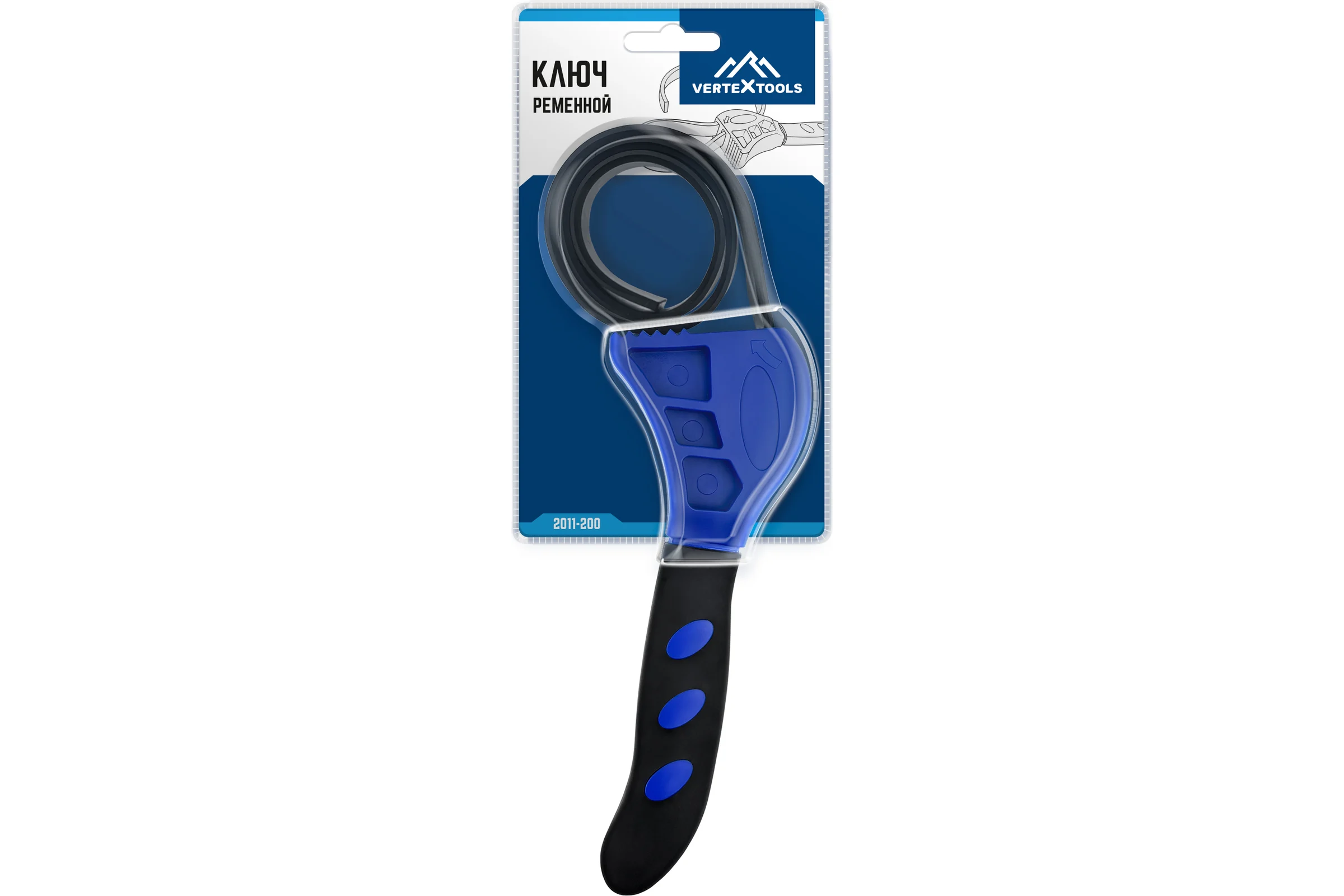 Ключ vertextools ременной 200мм 2011-200