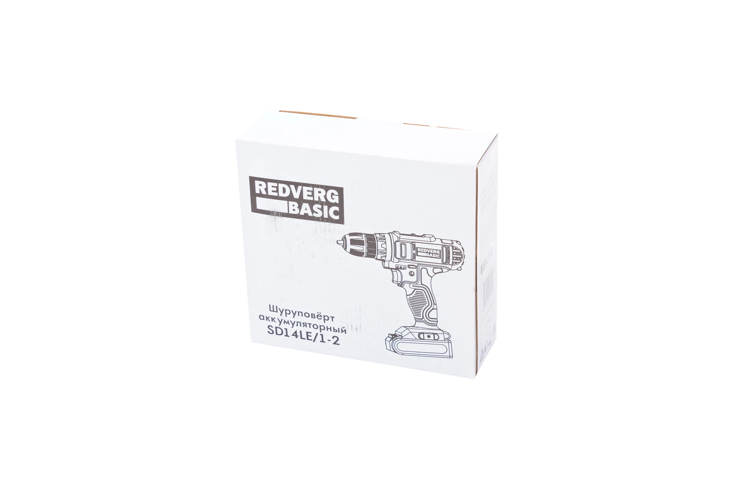Аккумуляторный шуруповерт REDVERG Basic SD14LE/1-2 6680819