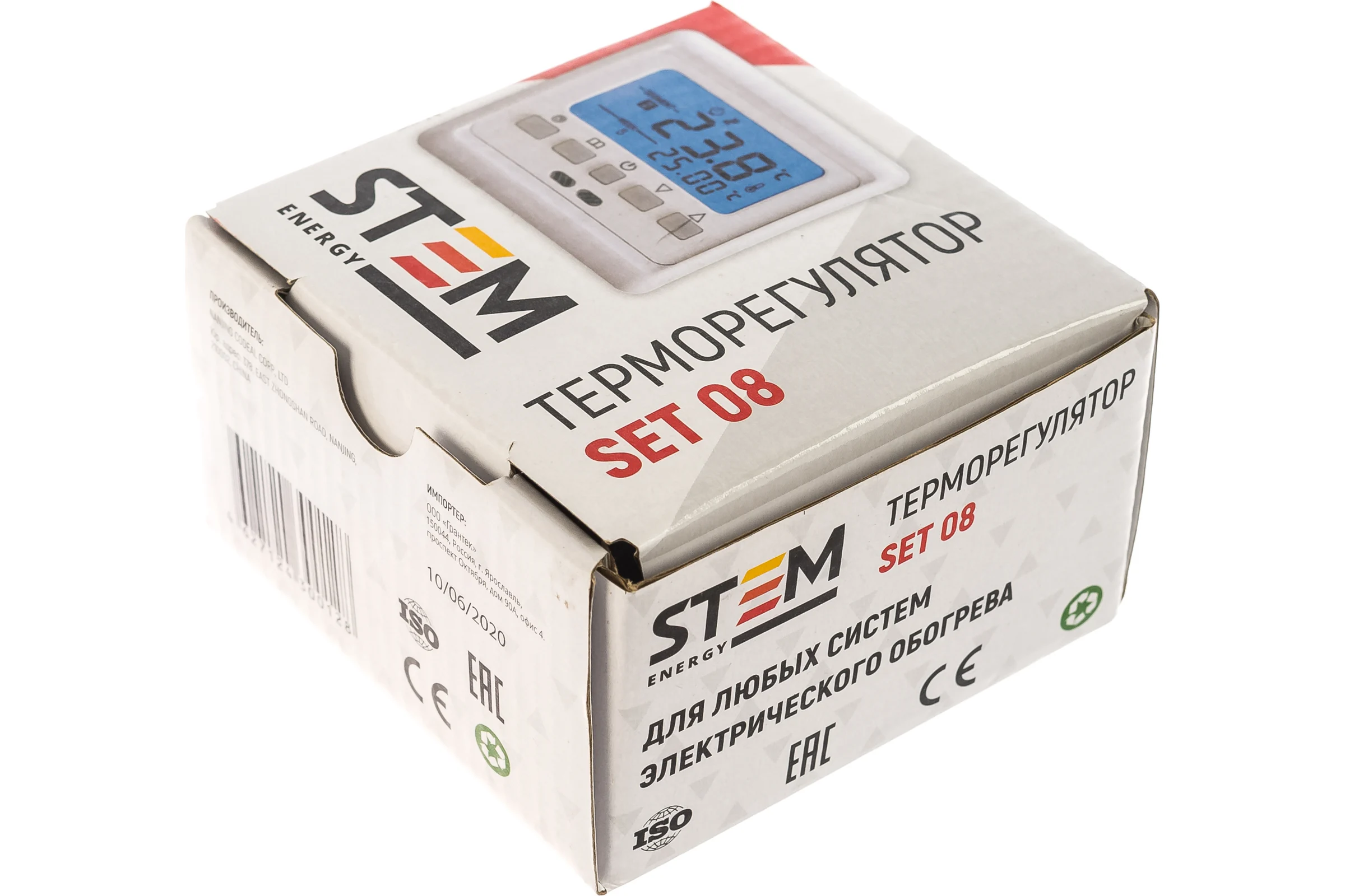 Терморегулятор STEM ENERGY SET 08 ТЕР121
