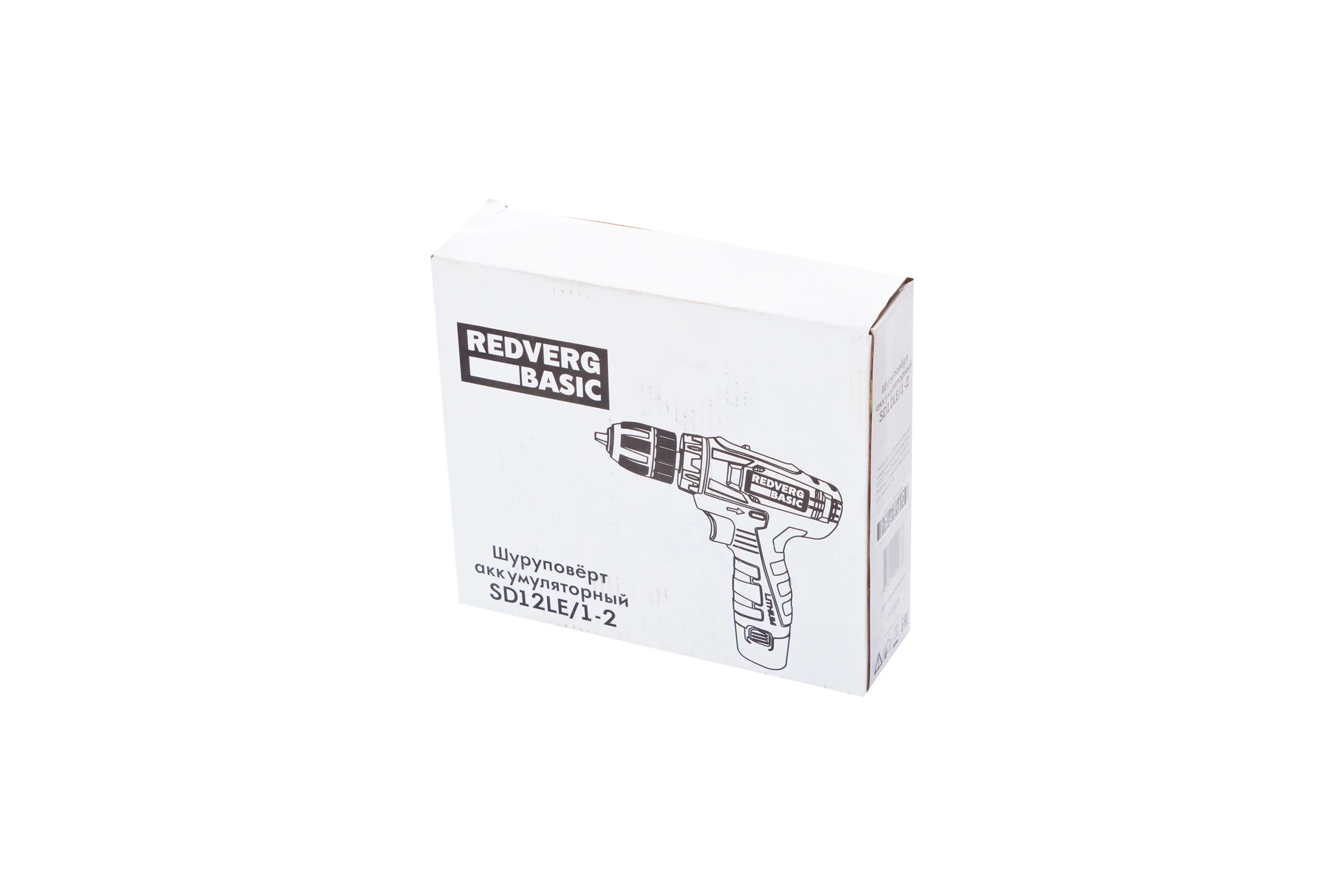 Аккумуляторный шуруповерт REDVERG Basic SD12LE/1-2 6680816