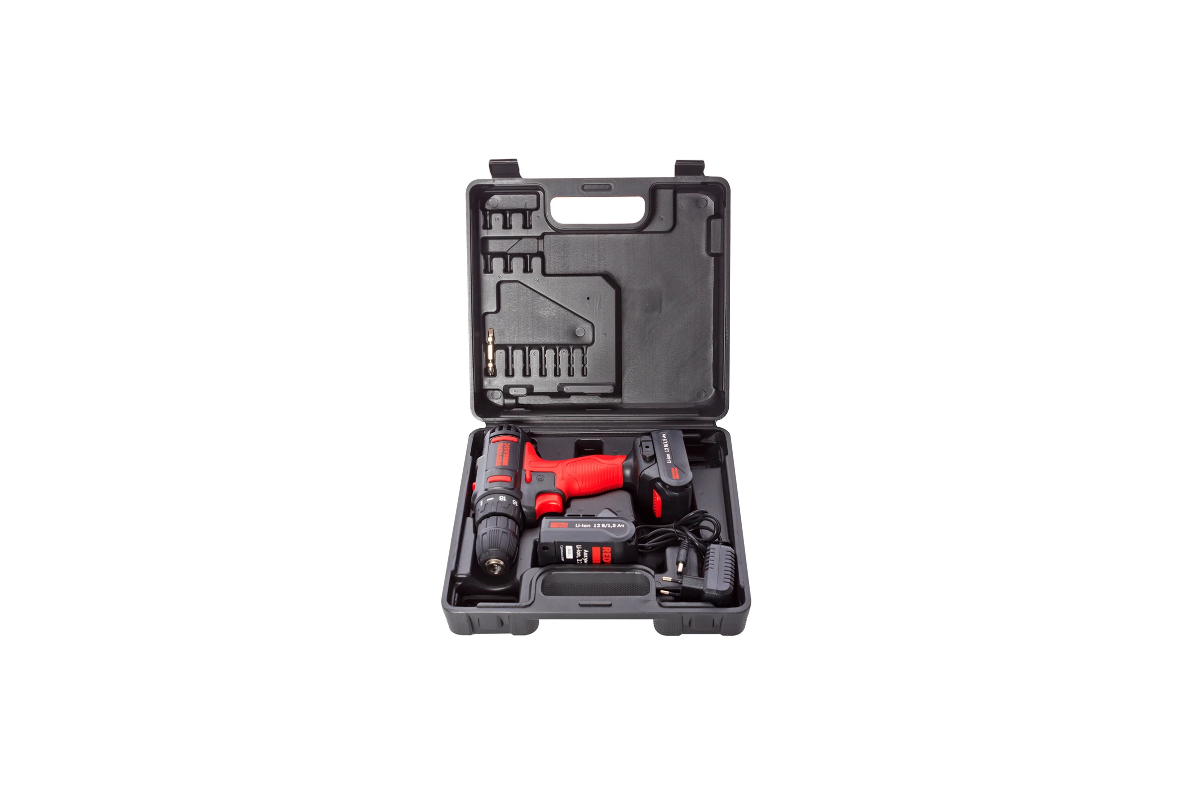 Аккумуляторный шуруповерт REDVERG Basic SD12LE/2-2S 6680818