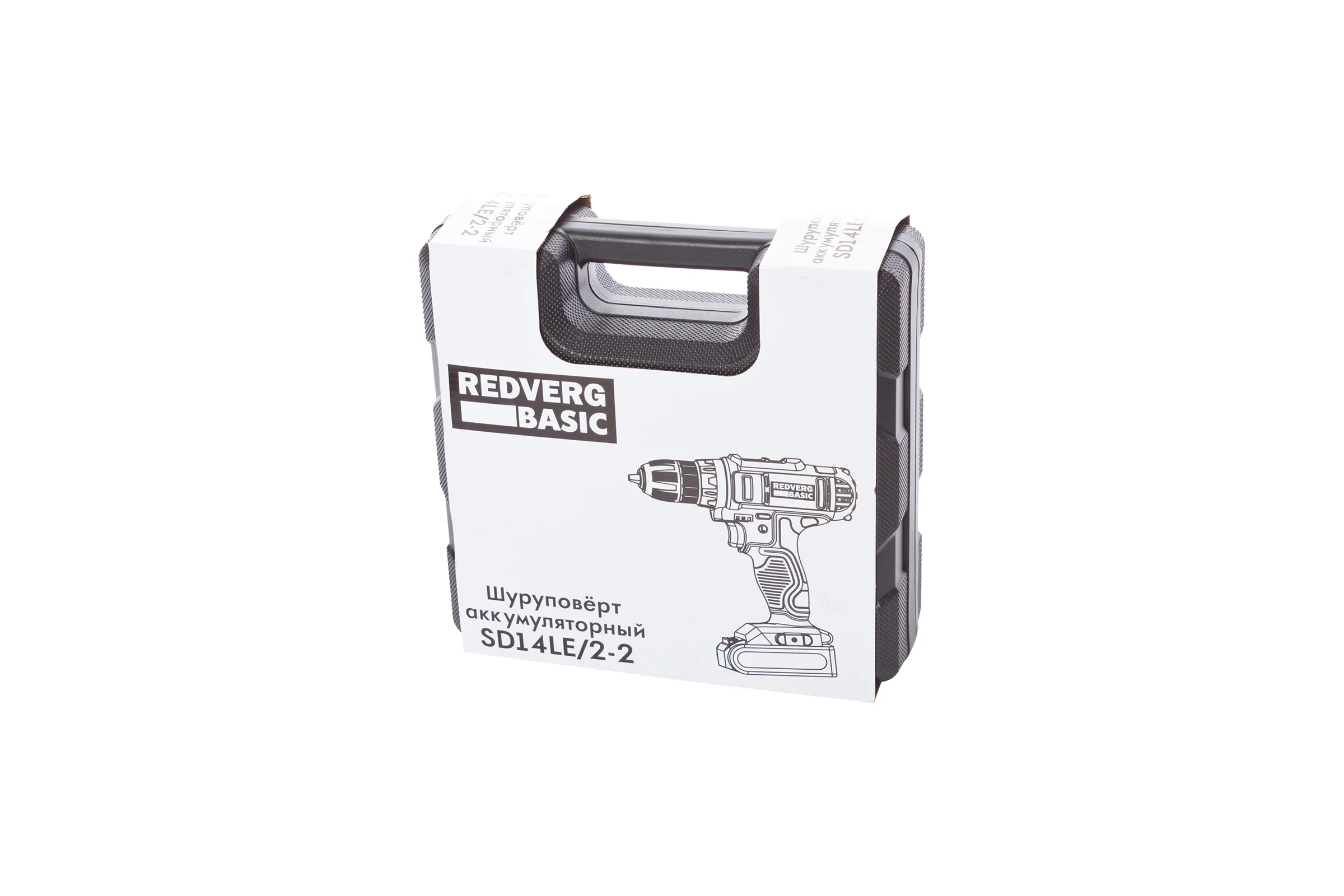 Аккумуляторный шуруповерт REDVERG Basic SD14LE/2-2 6680820